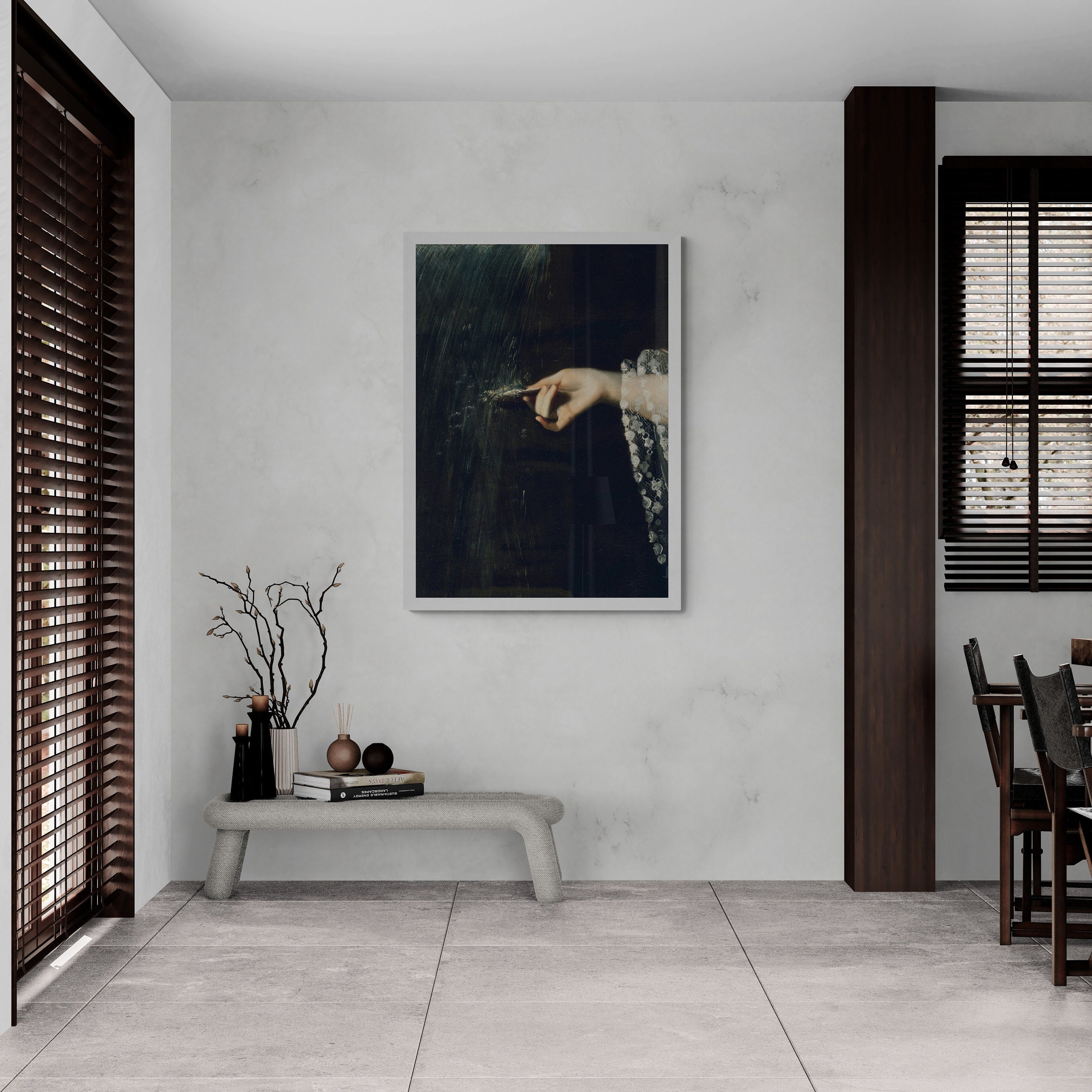 Whispers of the Past: A Victorian Enigma, Premium Giclée Art Print, paper art canvas or 3D Hand Finished Premium texture Print FOSHE ART