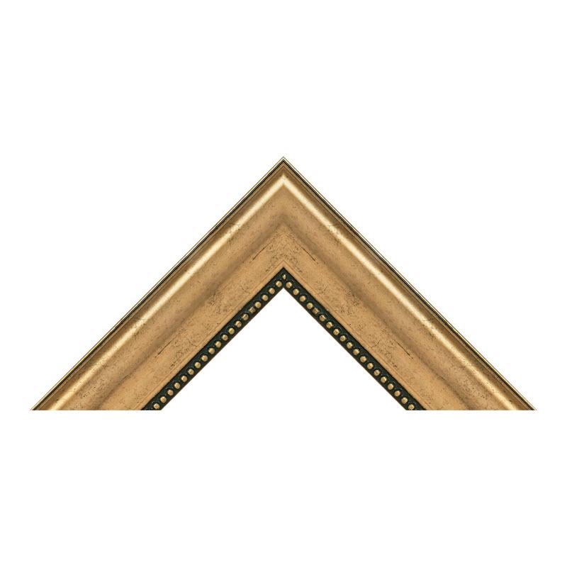 Ship oil painting print reproduction on canvas in Antiqued Gold Frame