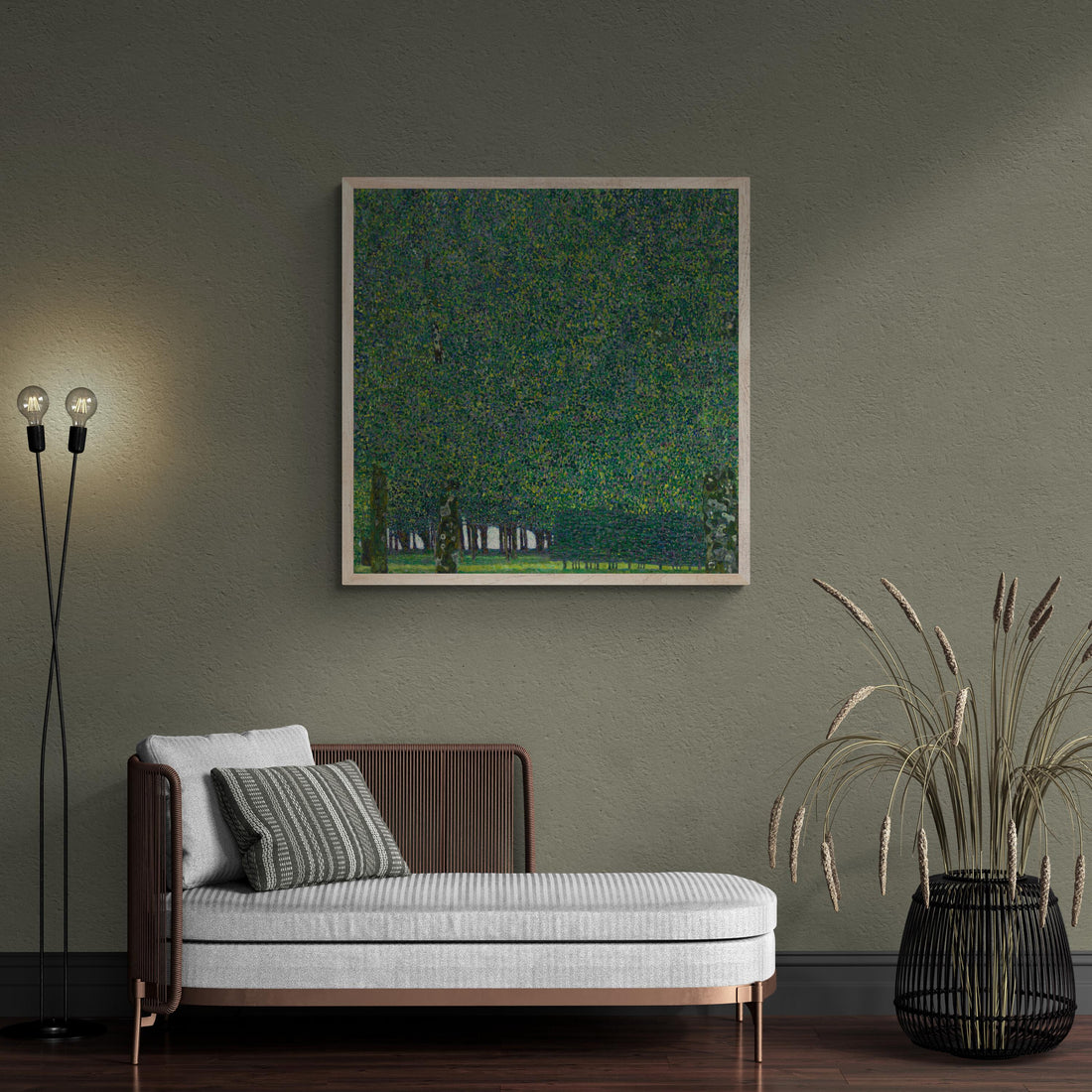 Gustav Klimt 'The Park' Giclee Print, Canvas or Art Paper FOSHE ART