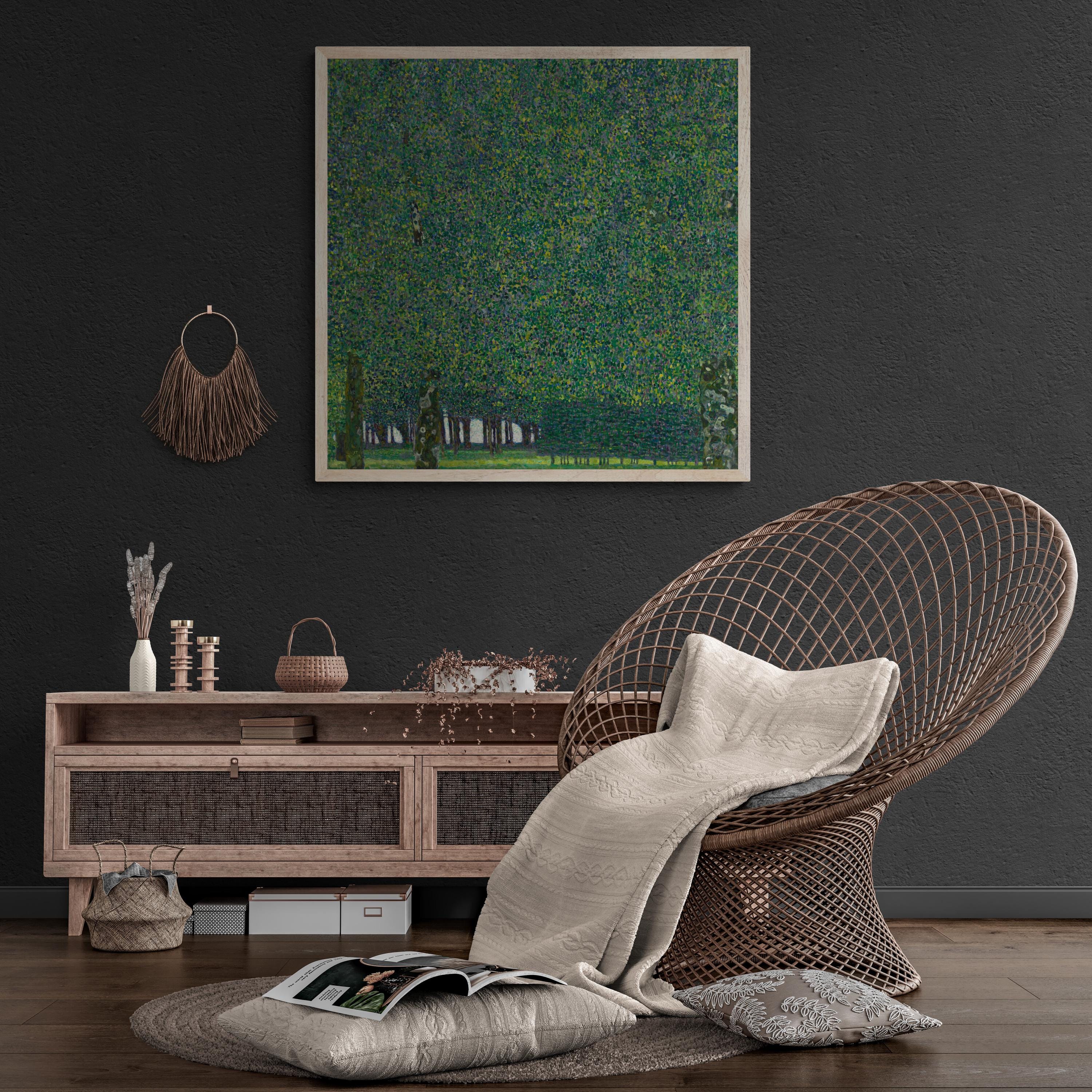 Gustav Klimt "The Park" Giclee Art Print, Premium reproduction on Canvas and Art Paper