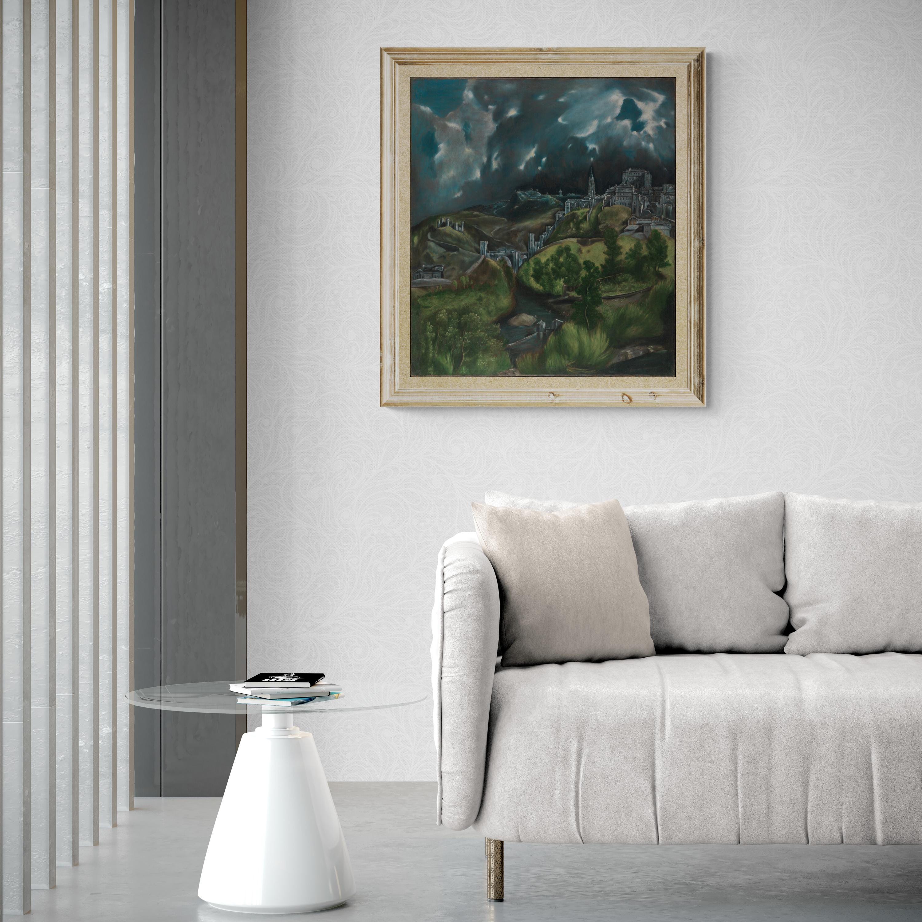 El Greco "View of Toledo" Art Print – Giclée Canvas or Paper FOSHE ART