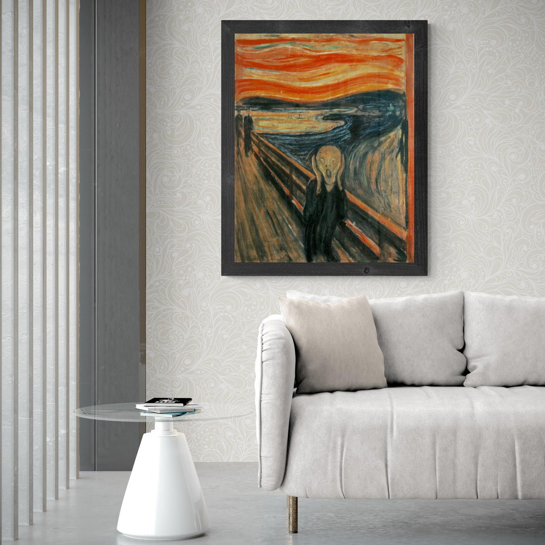 Edvard Munch's The Scream Art Print – Giclee Paper or Canvas FOSHE ART