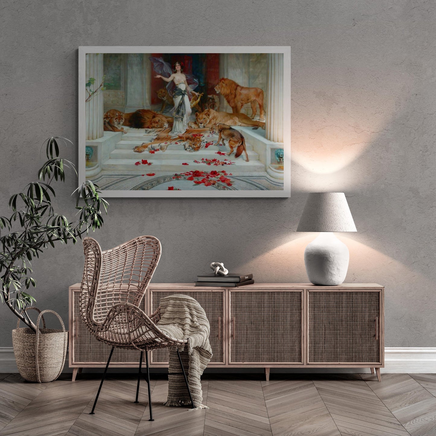 Circe by Wright Barker | Premium Reproduction Art Print on Canvas or Archival Paper | 3D Textured Print for a Museum-Quality Finish FOSHE ART