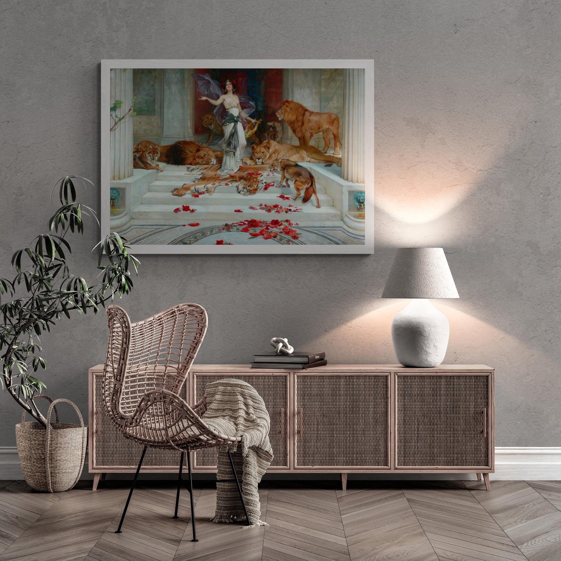 Circe by Wright Barker | Premium Reproduction Art Print on Canvas or Archival Paper | 3D Textured Print for a Museum-Quality Finish FOSHE ART