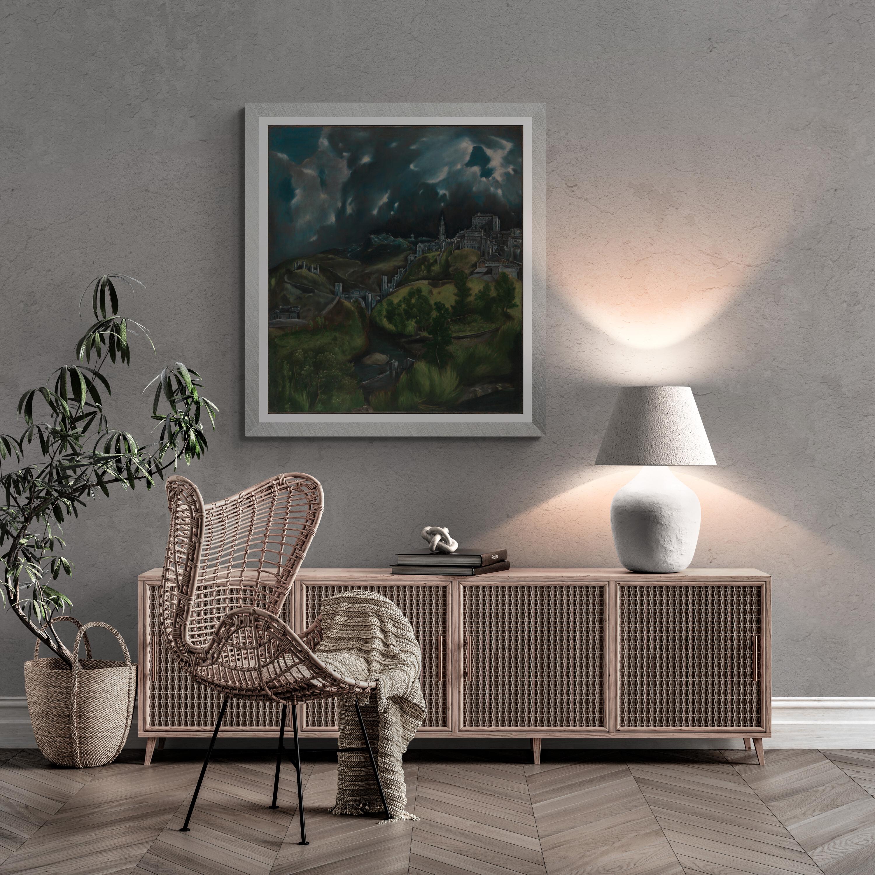El Greco "View of Toledo" Art Print – Giclée Canvas or Paper FOSHE ART