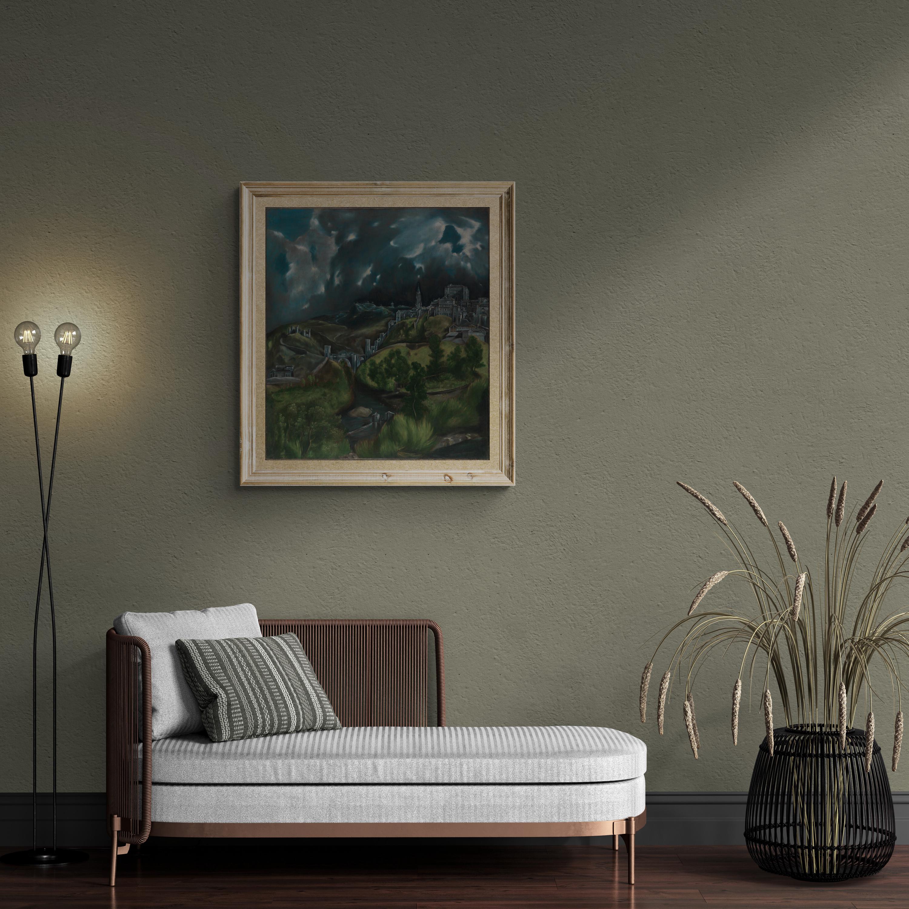El Greco "View of Toledo" Art Print – Giclée Canvas or Paper FOSHE ART
