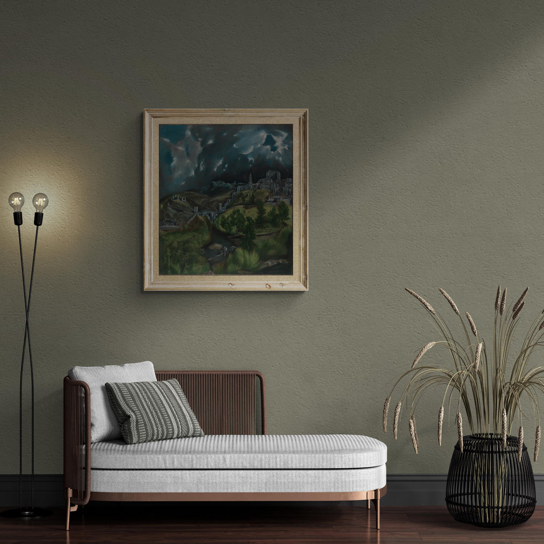 El Greco "View of Toledo" Art Print – Giclée Canvas or Paper FOSHE ART