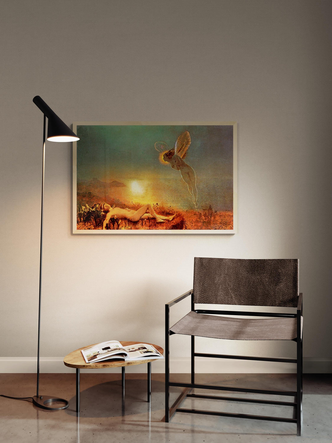 John Atkinson Grimshaw - Endymion on Mount Latmus (1879) | Fine Art Print | Art Paper, Canvas & 3D Hand Finished Premium Texture Print