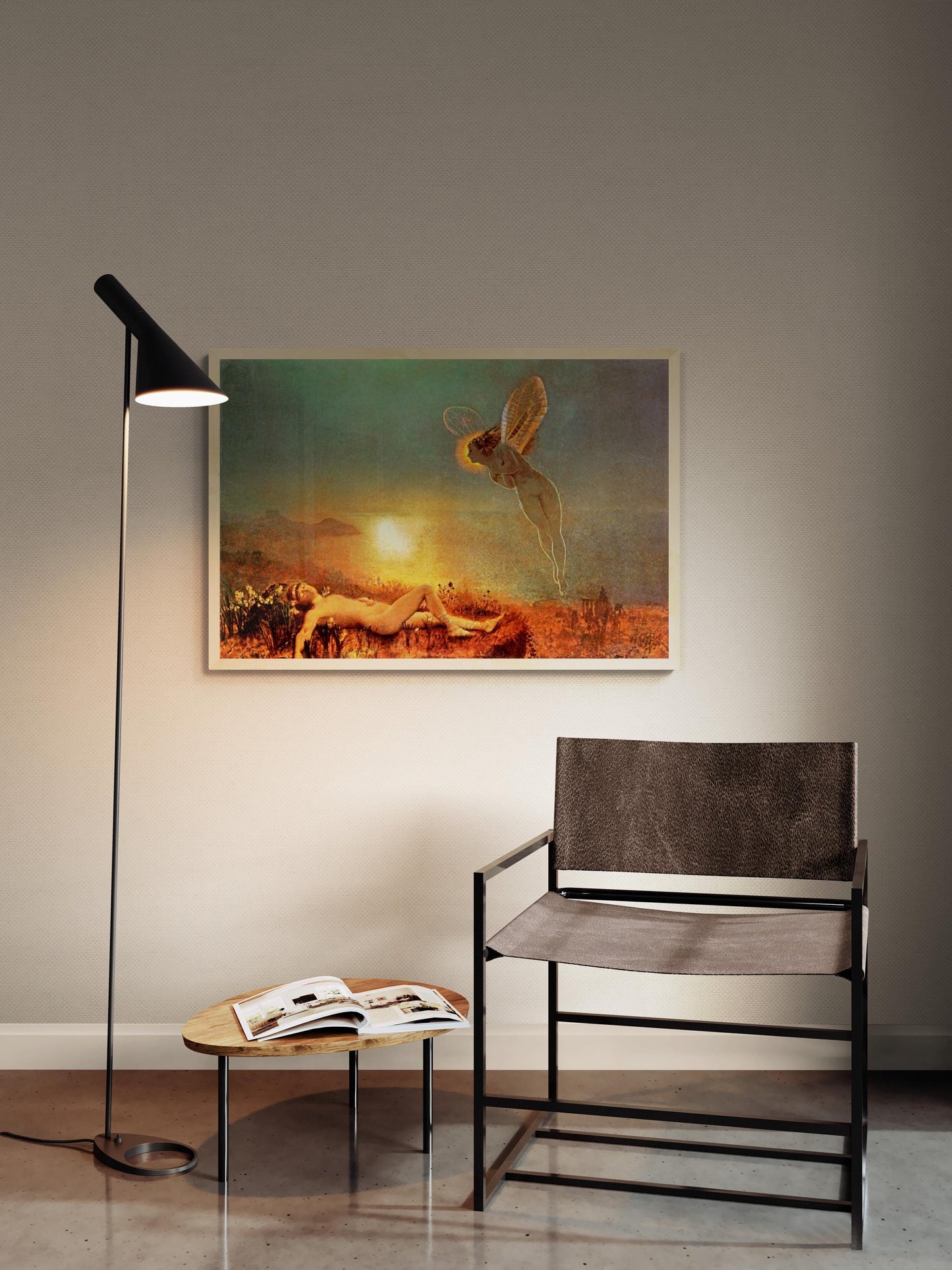 John Atkinson Grimshaw - Endymion on Mount Latmus (1879) | Fine Art Print | Art Paper, Canvas & 3D Hand Finished Premium Texture Print