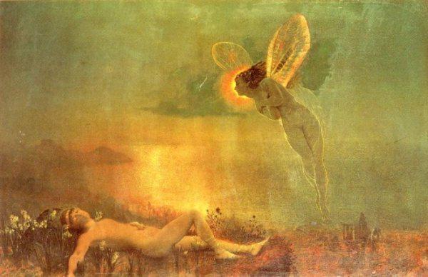 John Atkinson Grimshaw - Endymion on Mount Latmus (1879) | Fine Art Print | Art Paper, Canvas & 3D Hand Finished Premium Texture Print