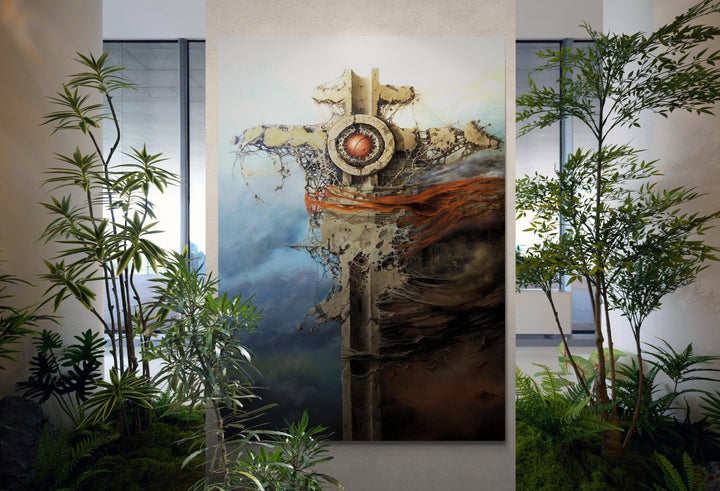 EUROPA Giclée FineArt Print reproduction from original oilpainting, printed on Hahnemühle Museum-Quality art paper, Gift for Art Lovers FOSHE ART