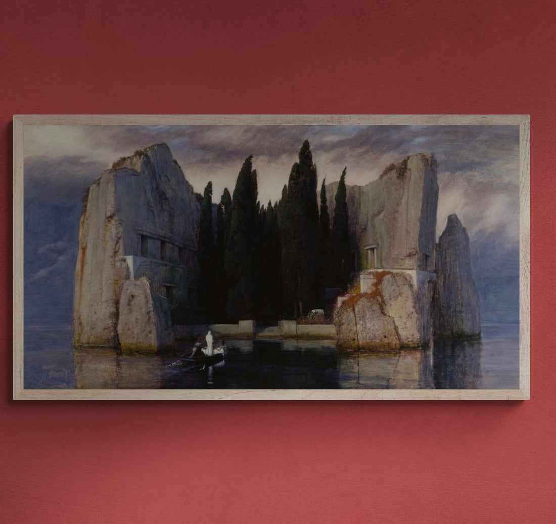 Isle of the Dead Canvas Print | Arnold Böcklin Giclée Reproduction FOSHE ART