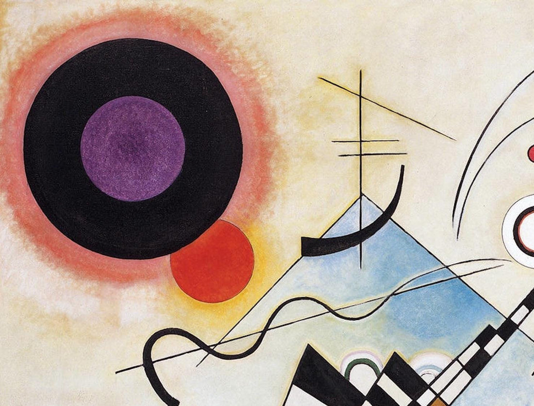 Wassily Kandinsky Composition VIII Giclee Print Reproduction Painting, Fineart print on Hahnemüle or museum quality poster,  Abstraction art