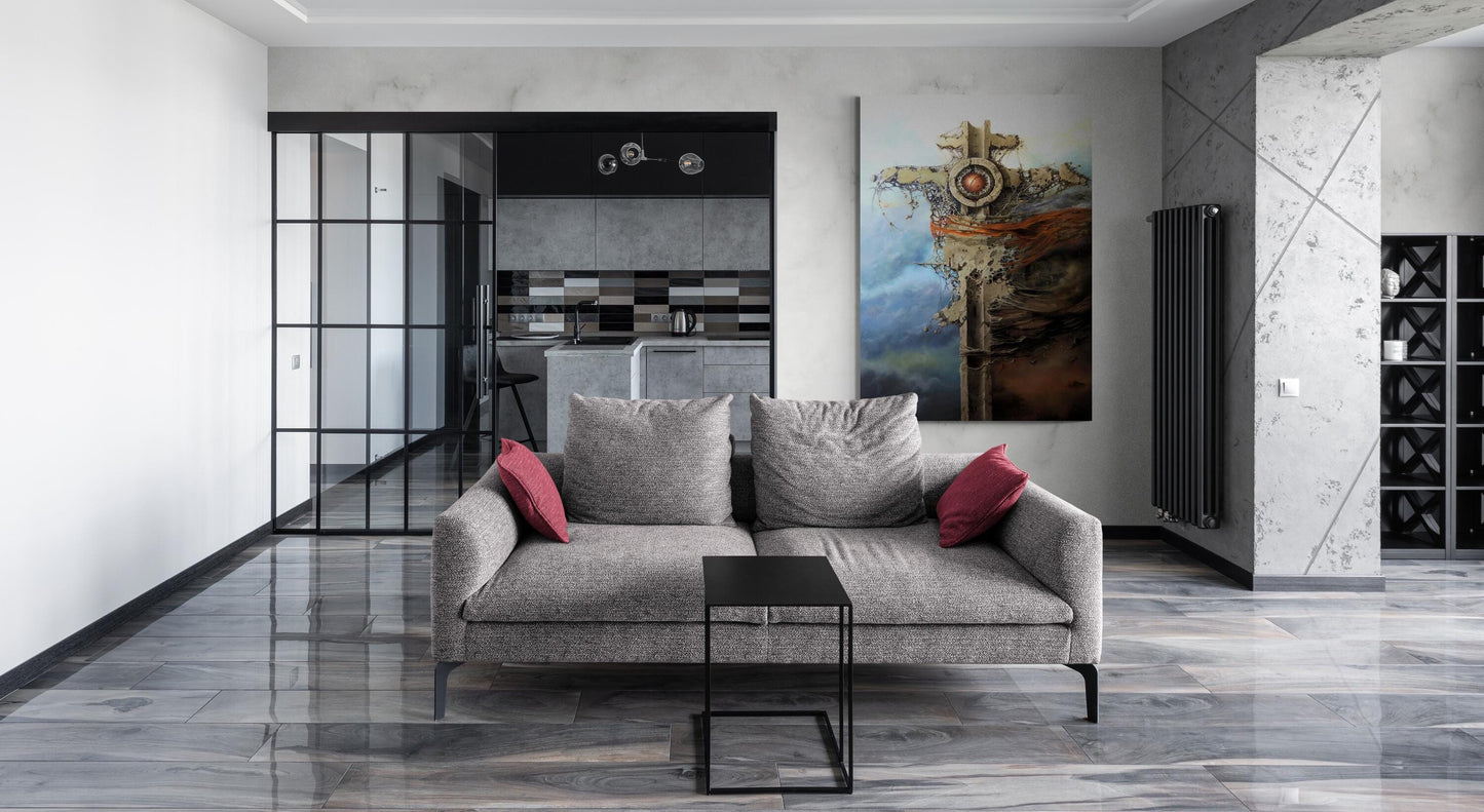 EUROPA Giclée FineArt Print reproduction from original oilpainting, printed on Hahnemühle Museum-Quality art paper, Gift for Art Lovers FOSHE ART