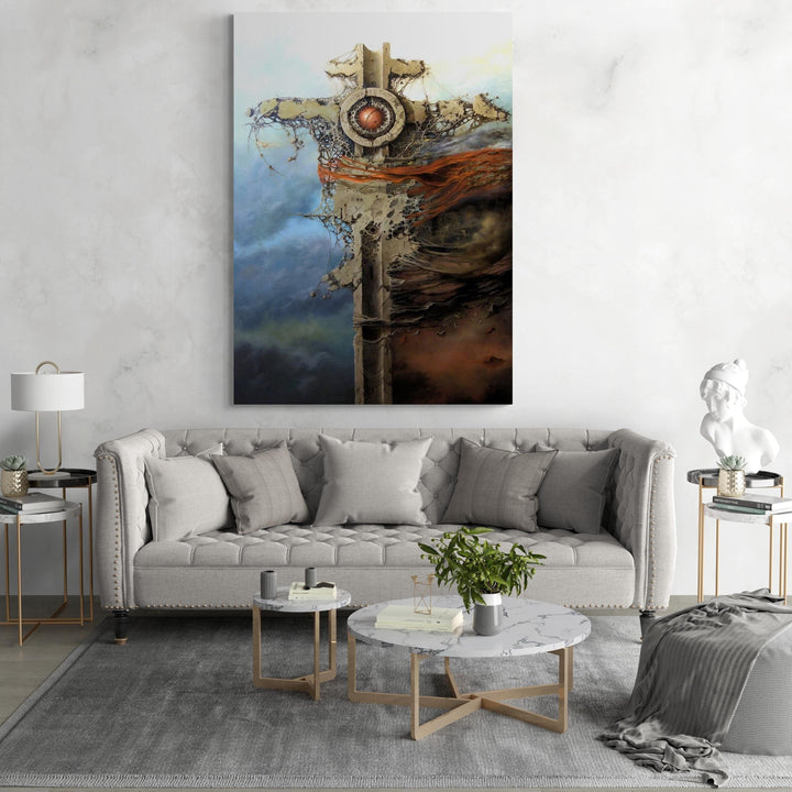 EUROPA Giclée FineArt Print reproduction from original oilpainting, printed on Hahnemühle Museum-Quality art paper, Gift for Art Lovers FOSHE ART