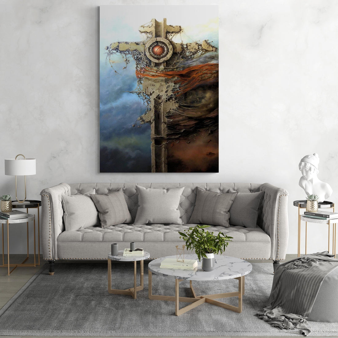 Europa Surreal Giclée Print, Hahnemühle Fine Art Paper FOSHE ART