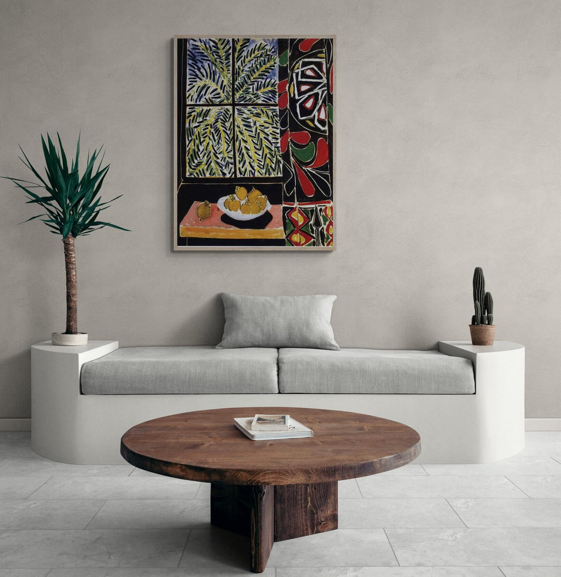 Henri Matisse Print, Interior with Egyptian Curtain, Fine Art Giclee Reproduction FOSHE ART