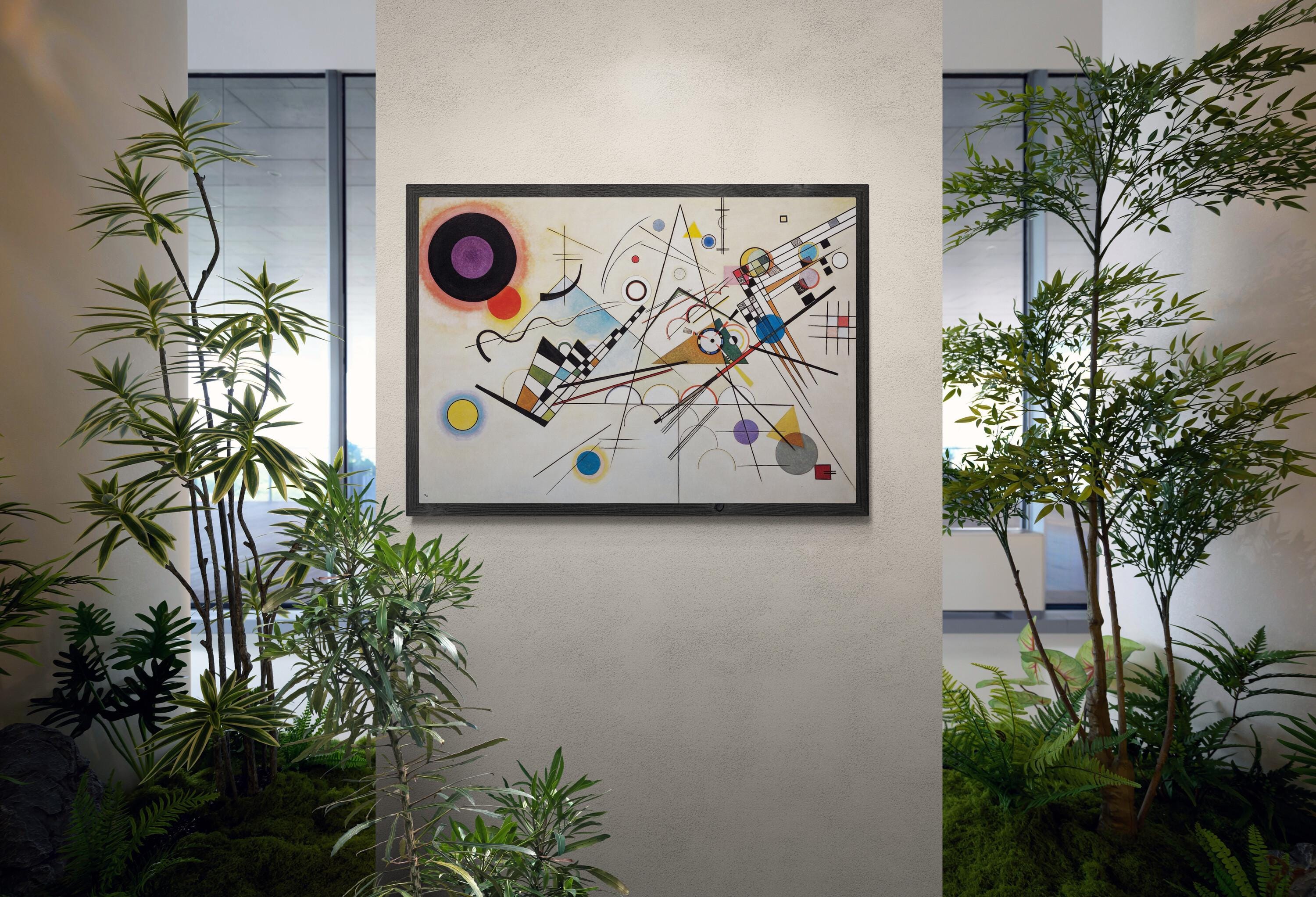 Wassily Kandinsky Composition VIII Giclee Print Reproduction Painting, Fineart print on Hahnemüle or museum quality poster,  Abstraction art