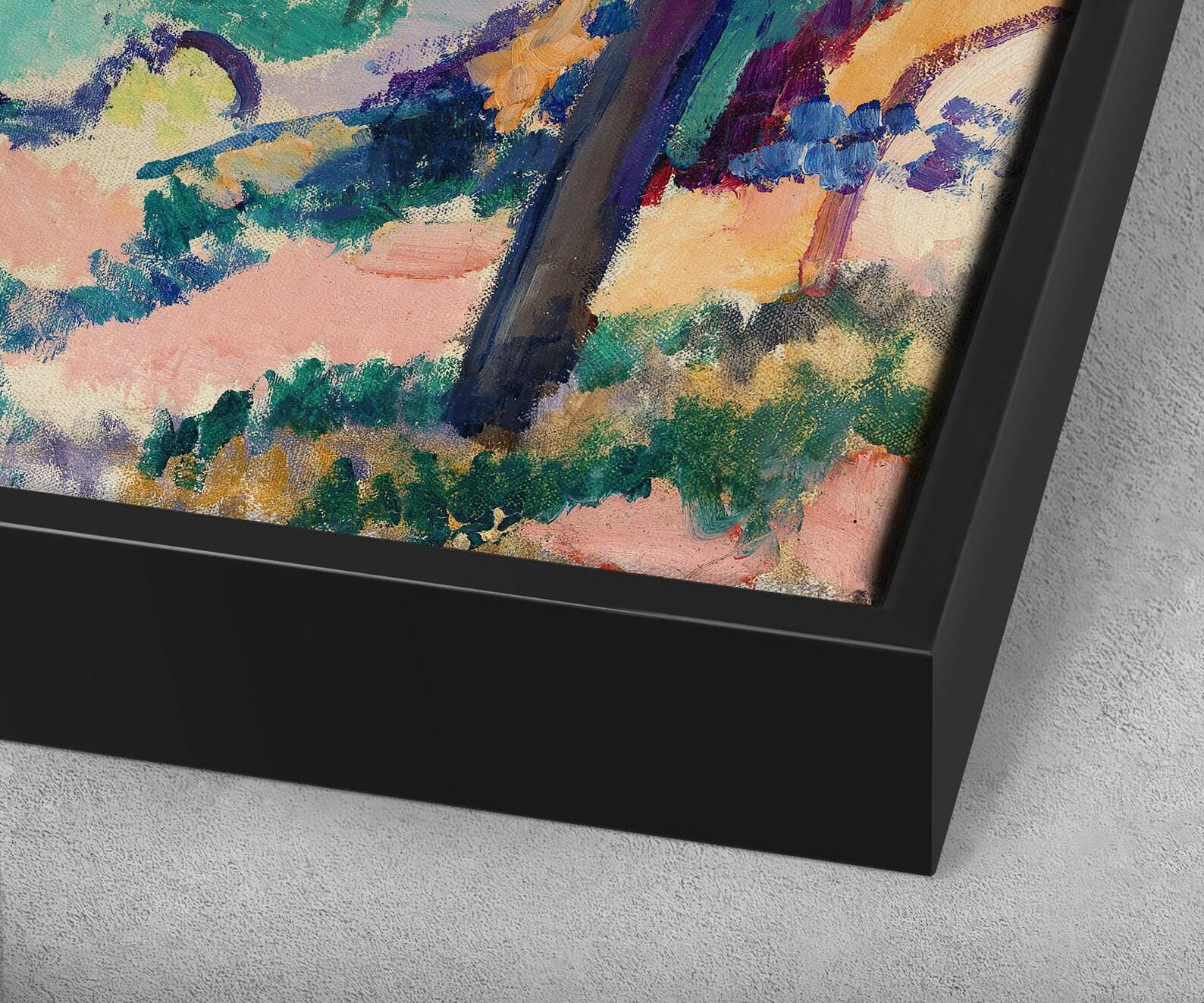 Alchemist, Clavis Artis, Gothic Decor,  FineArt Print on canvas, Hand finished with brush strokes, floating frame, looks like original art FOSHE ART