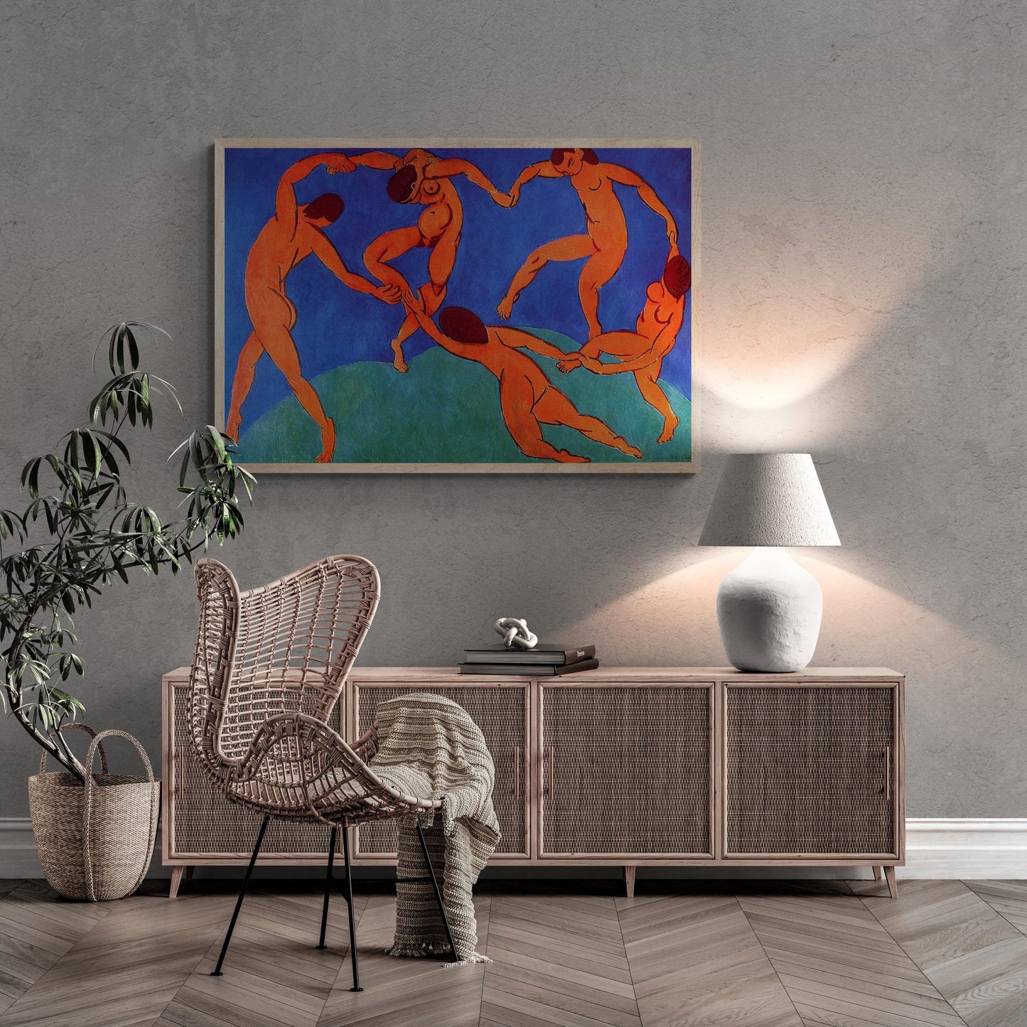 Dance II Henri Matisse (1932) Giclee Print Reproduction Painting, Heavyweight Fineart print on Hahnemühle art paper or museum quality poster