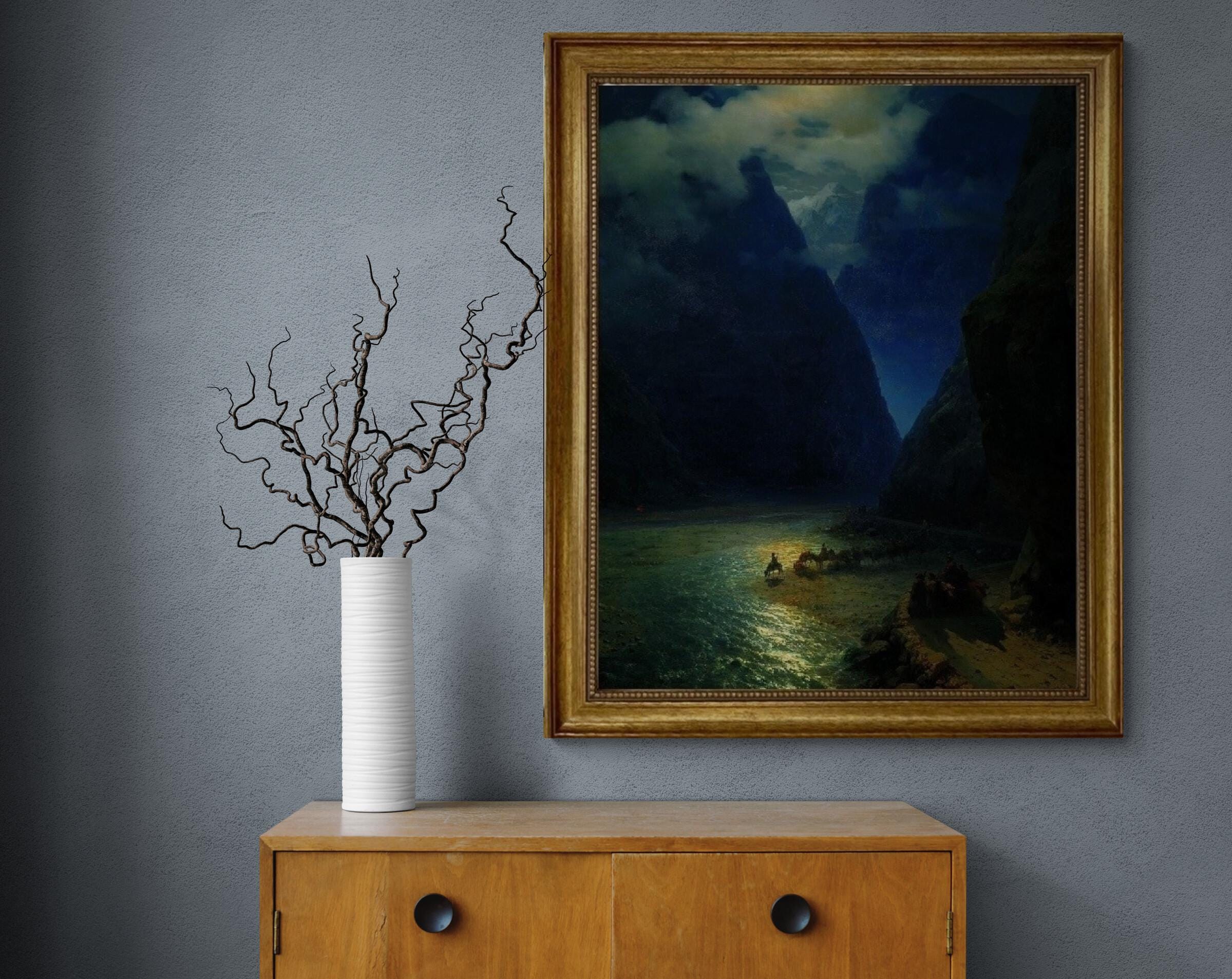 Darial George Aivazovsky Gliclée Museum-Quality Art Print on FineArt Paper, Canvas, texture Canvas with brush strokes, looks like original FOSHE ART