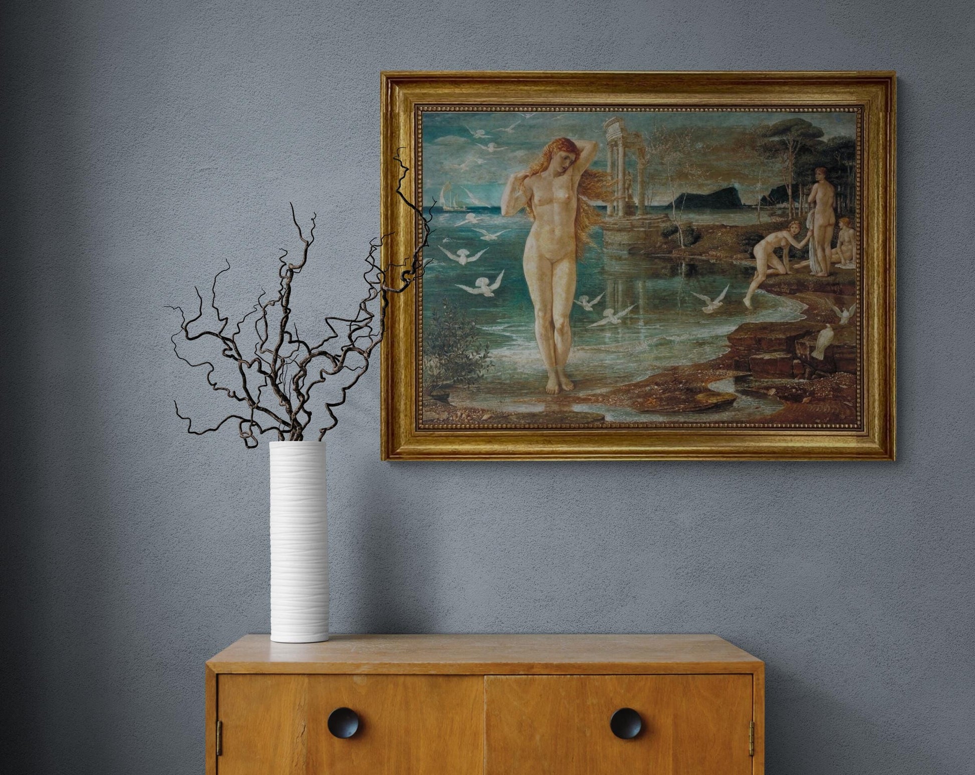 Renaissance of Venus by Walter Crane | Premium Paper Reproduction | Timeless Fine Art Print for Classical Décor & Art Enthusiasts FOSHE ART