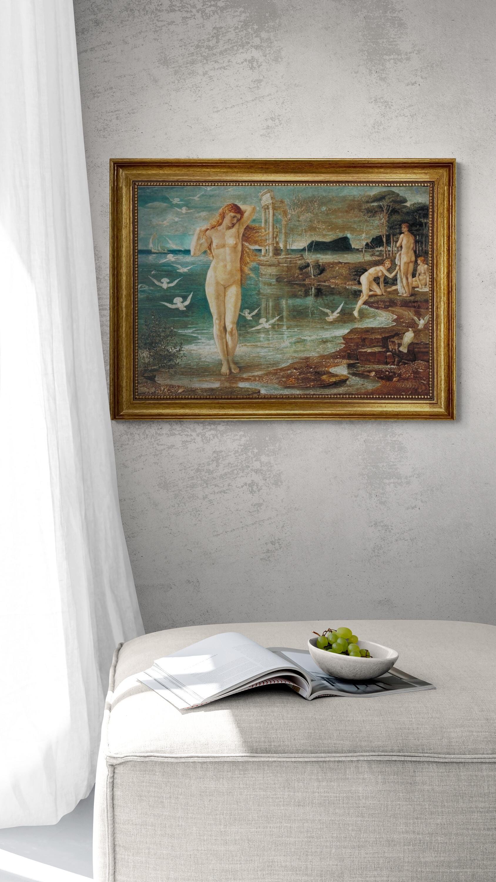 Venus Art Print by Walter Crane | Renaissance Fine Art Reproduction FOSHE ART