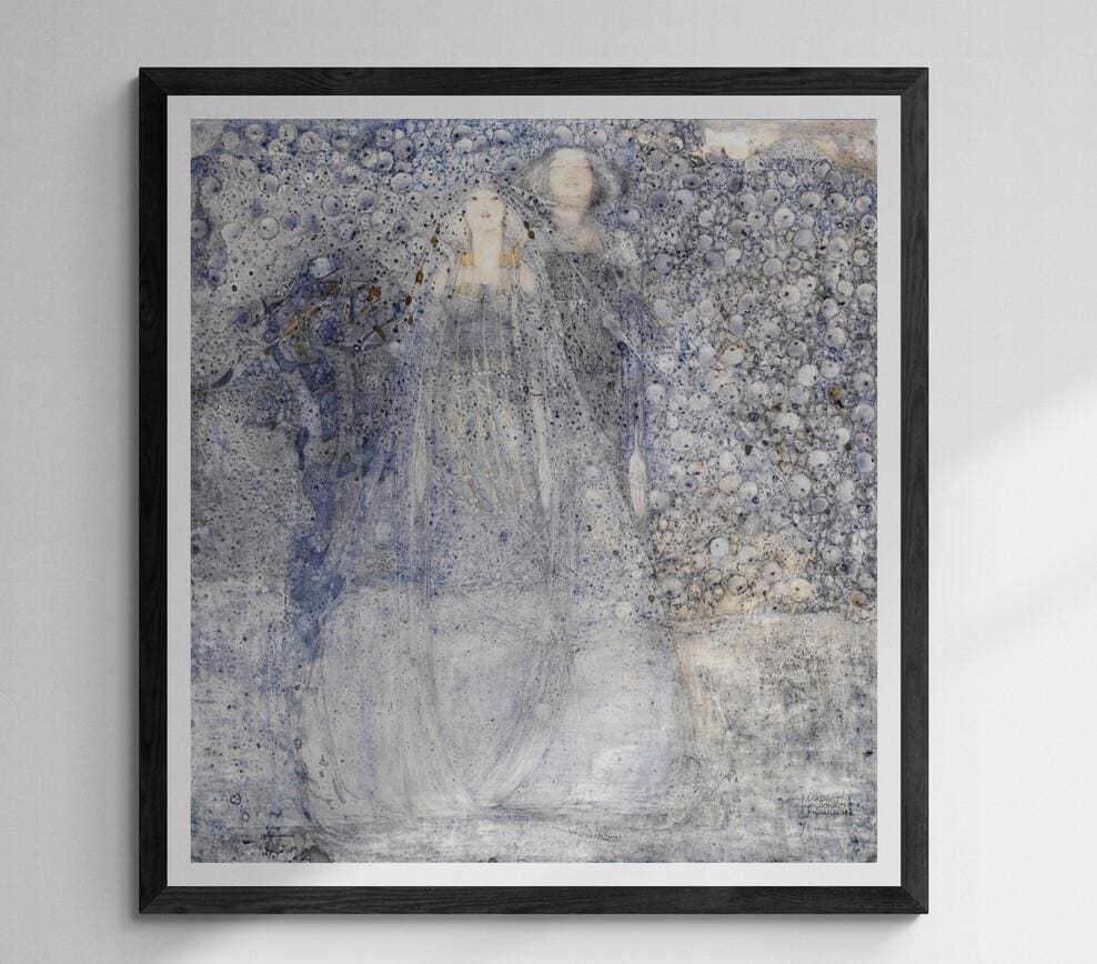 Margaret Macdonald Art Nouveau Print, The Silver Apples of the Moon FOSHE ART