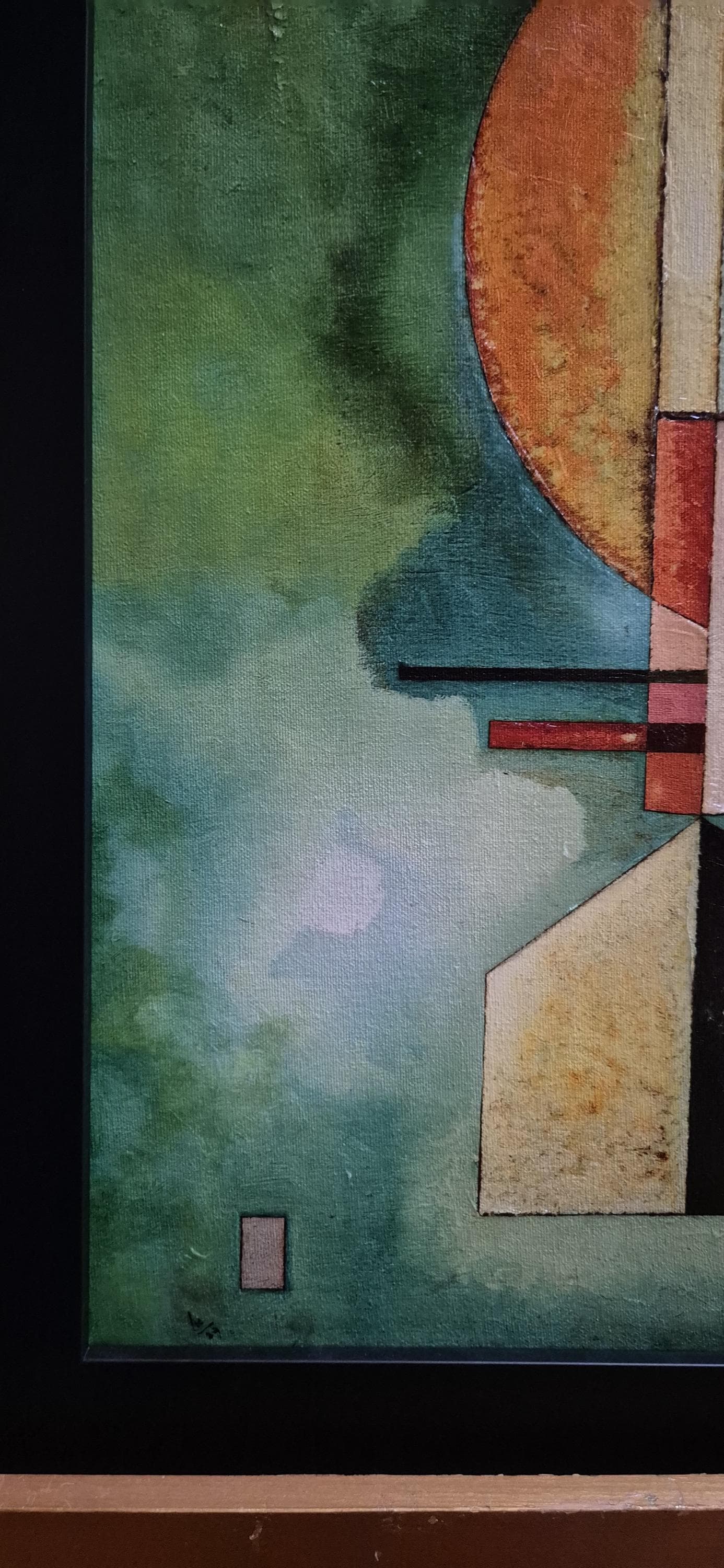 Wassily Kandinsky: "UP" ,Giclee Print Reproduction Painting, Heavyweight print on Fineart paper Hahnemühle 308 gsm or museum quality poster FOSHE ART