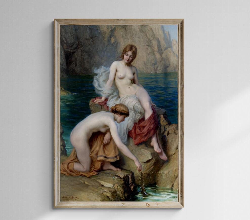 Herbert Draper's 'The Lament of Icarus' Giclee Art Print FOSHE ART