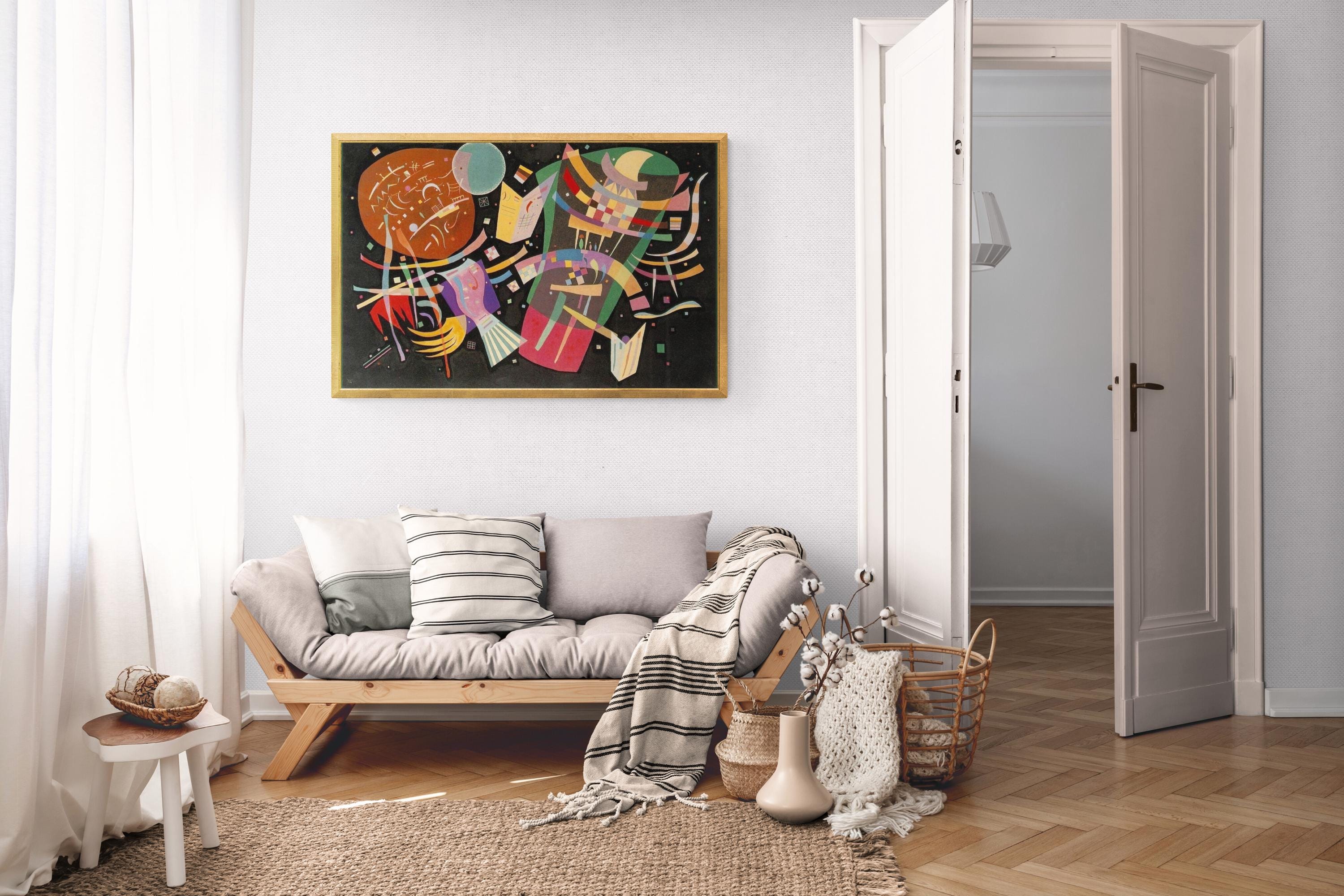 Wassily Kandinsky Composition X, Large Art, Giclee Print Reproduction, Heavyweight print on Fineart paper or museum quality poster FOSHE ART