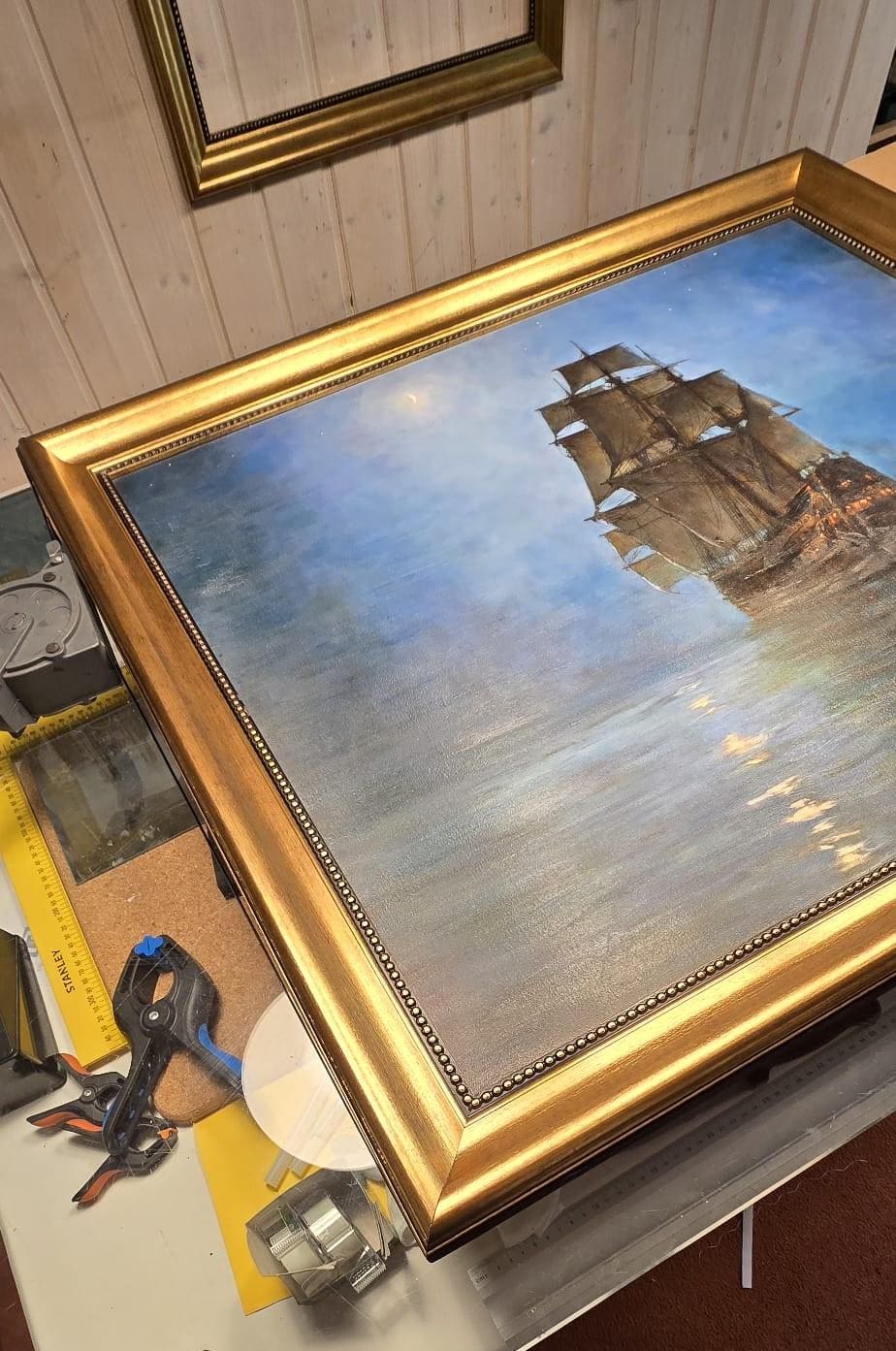 Custom Wooden Frame for Canvas | Handmade in Europe FOSHE ART