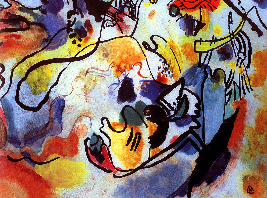 Wassily Kandinsky - The Last Judgment - Giclee Art Print on Hahnemühle Paper FOSHE ART