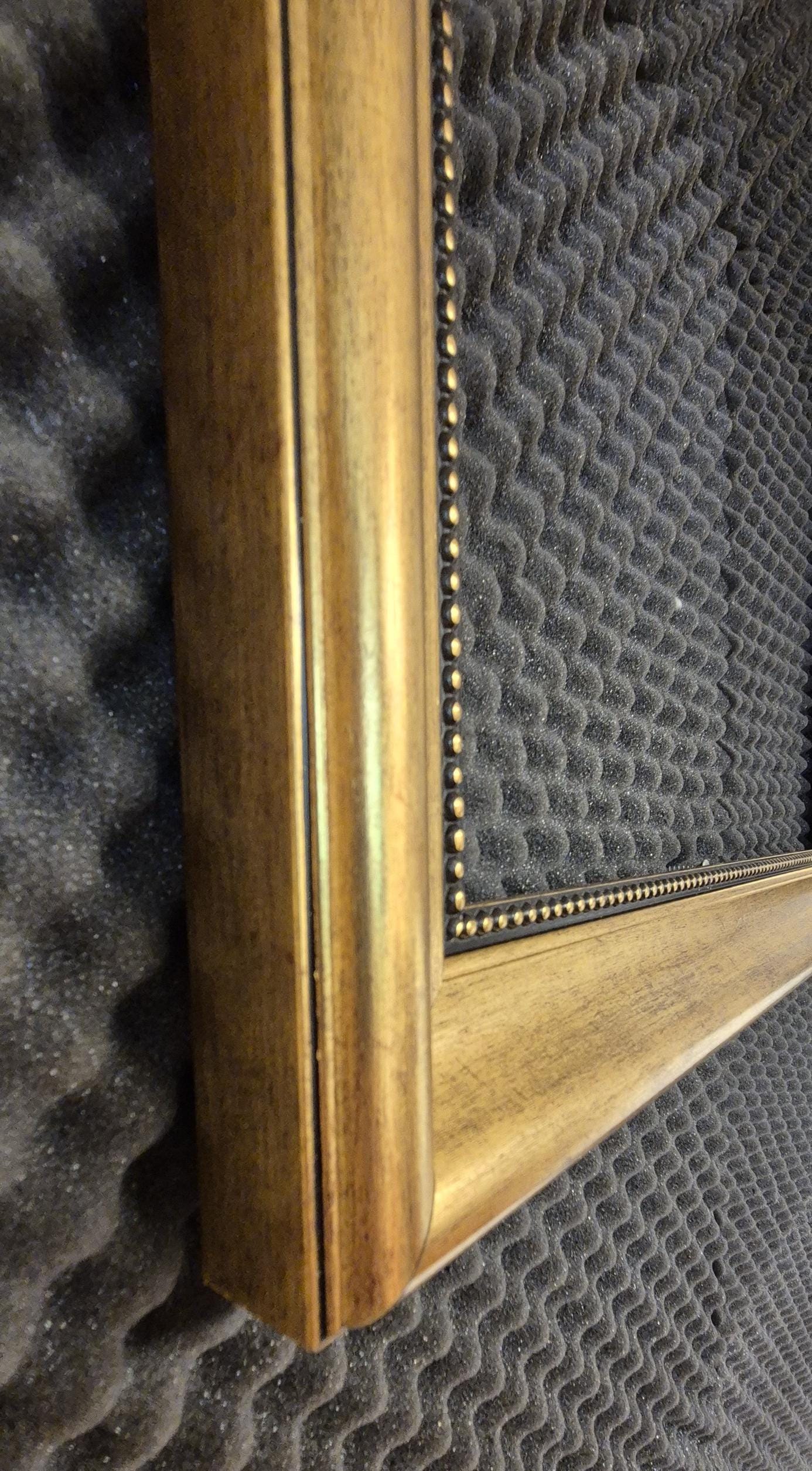 Klimt "Malcena at Gardasee" Giclée Canvas Print - Vintage Golden Frame FOSHE ART