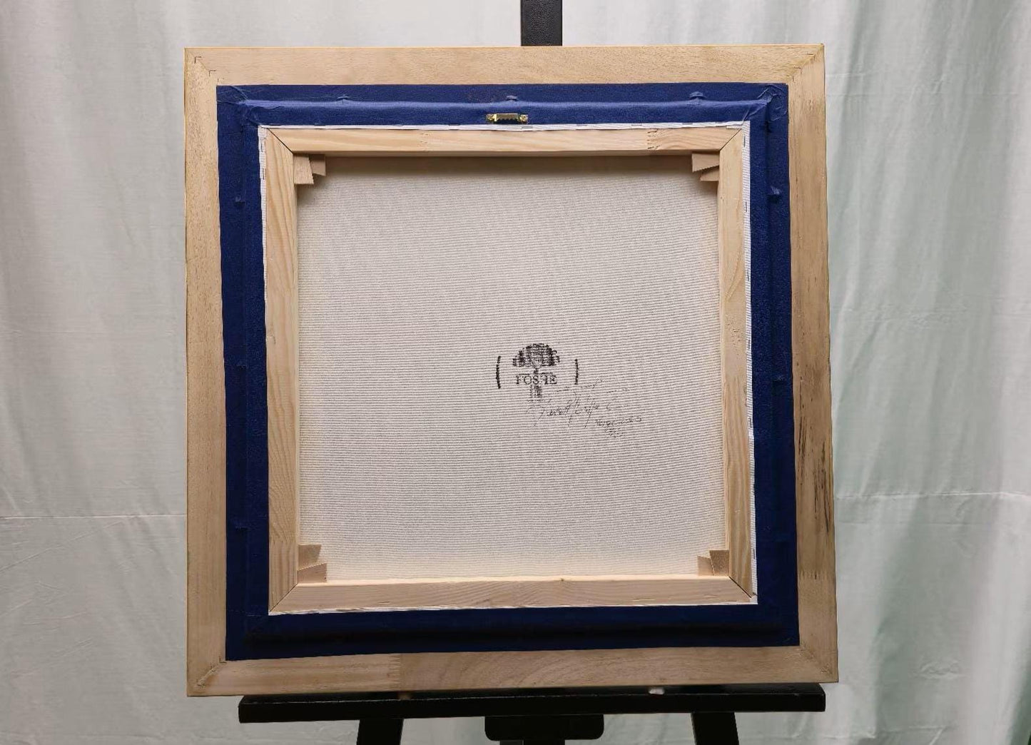 Klimt "Malcena at Gardasee" Giclée Canvas Print - Vintage Golden Frame FOSHE ART