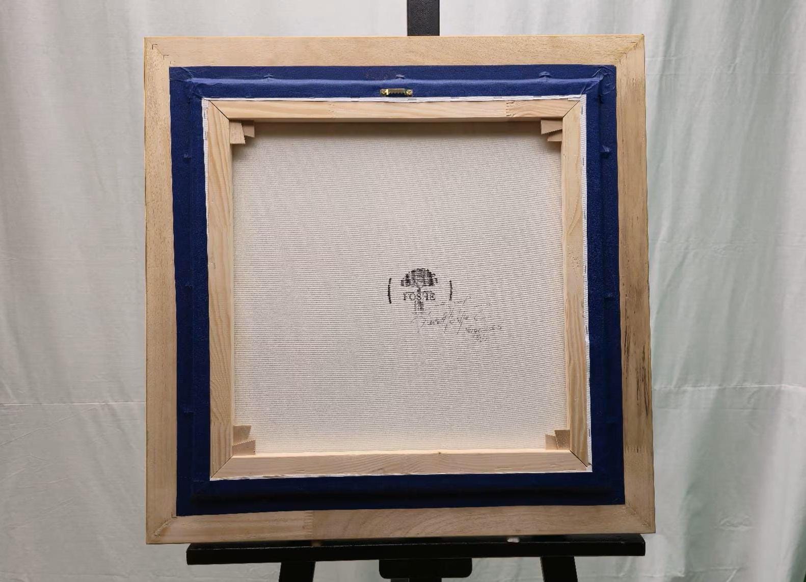 Klimt "Malcena at Gardasee" Giclée Canvas Print - Vintage Golden Frame FOSHE ART