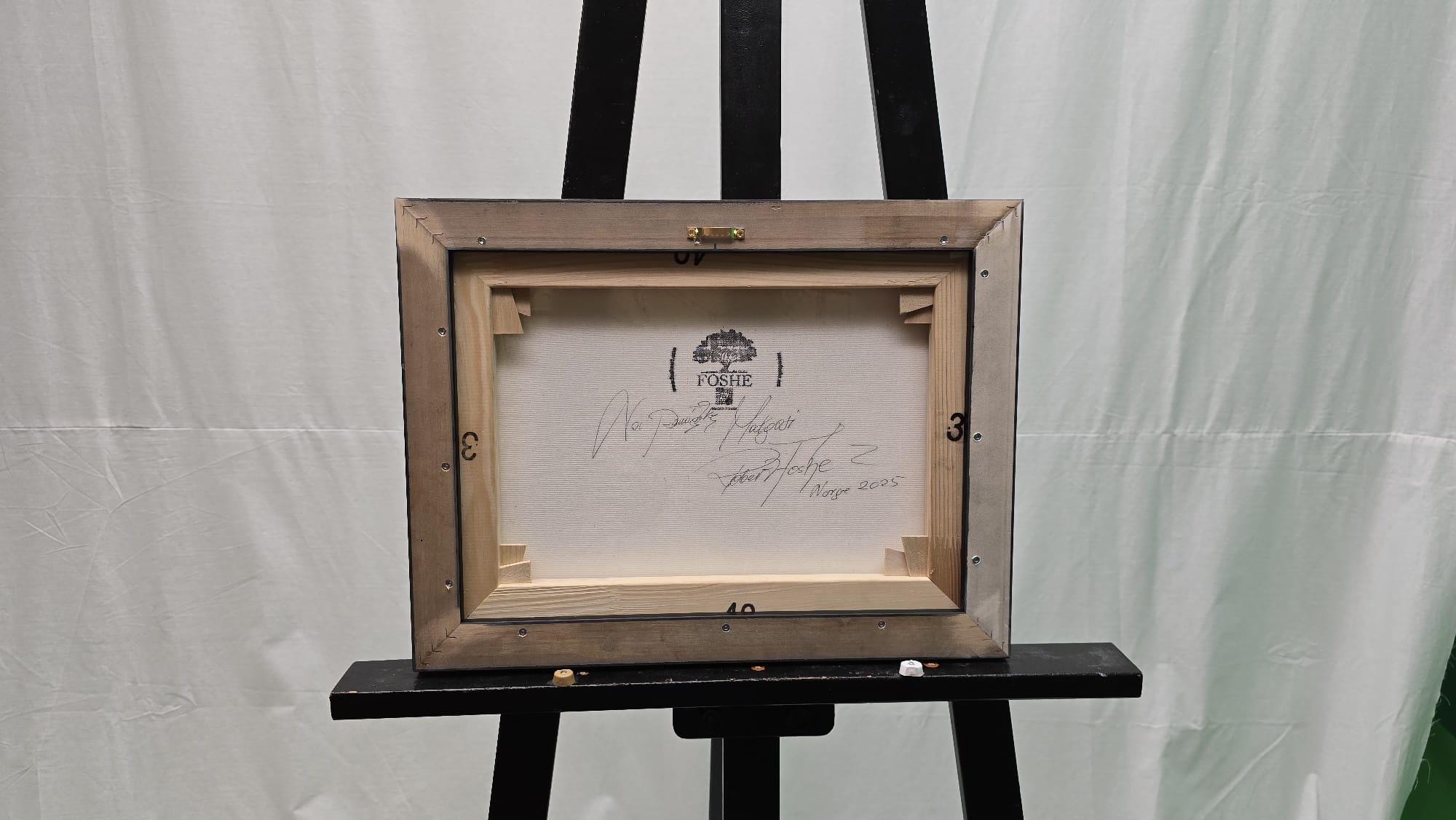 Battle of Trafalgar Canvas Print: HMS Victory Giclée, Framed Seascape FOSHE ART