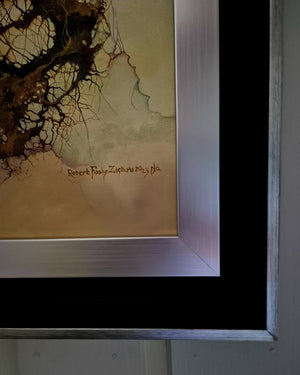 De Profundis: Original Oil Painting by Robert Zietara, framed canvas FOSHE ART