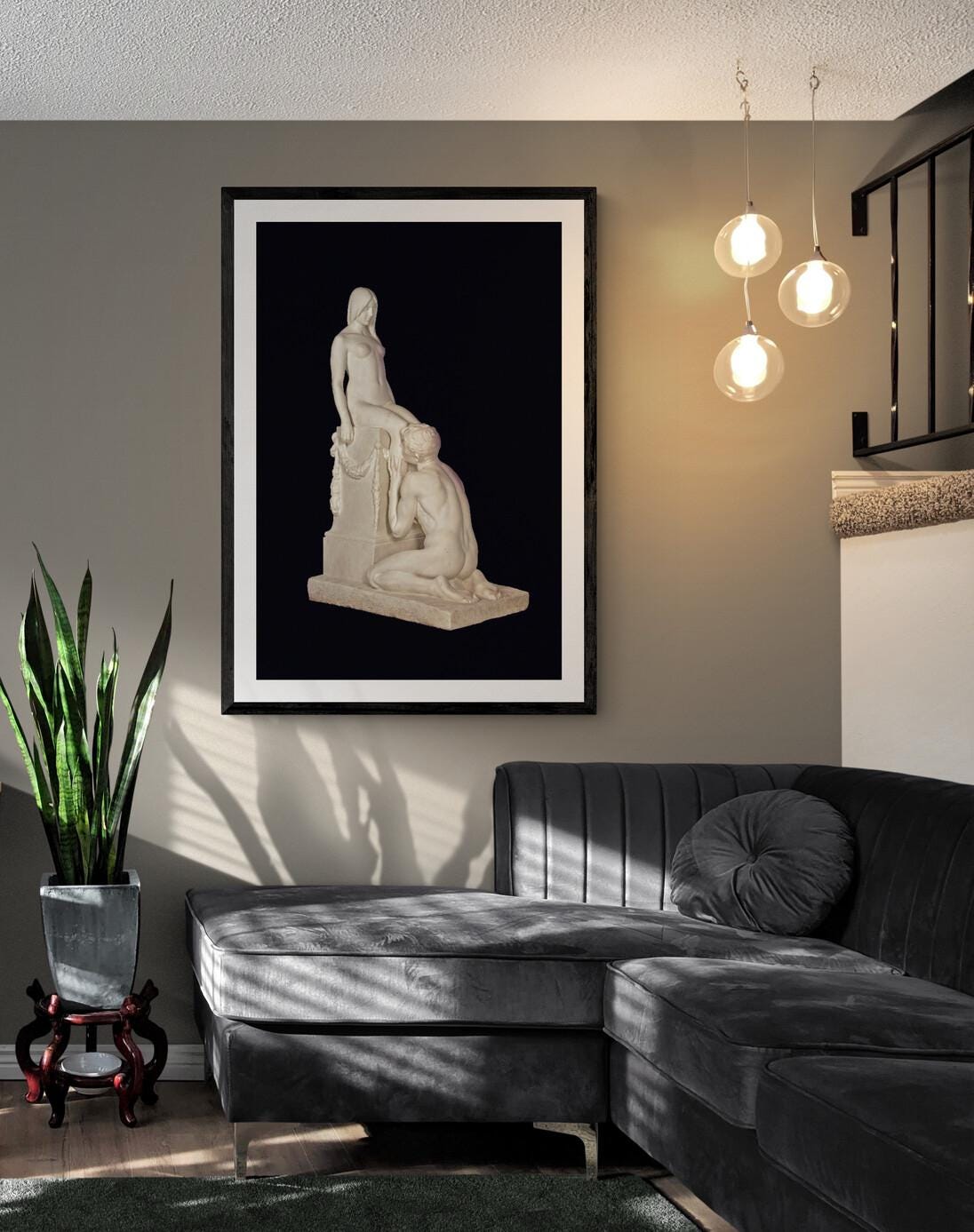Stephan Sinding Adoration Giclée Print: Museum Quality Paper or Canvas FOSHE ART