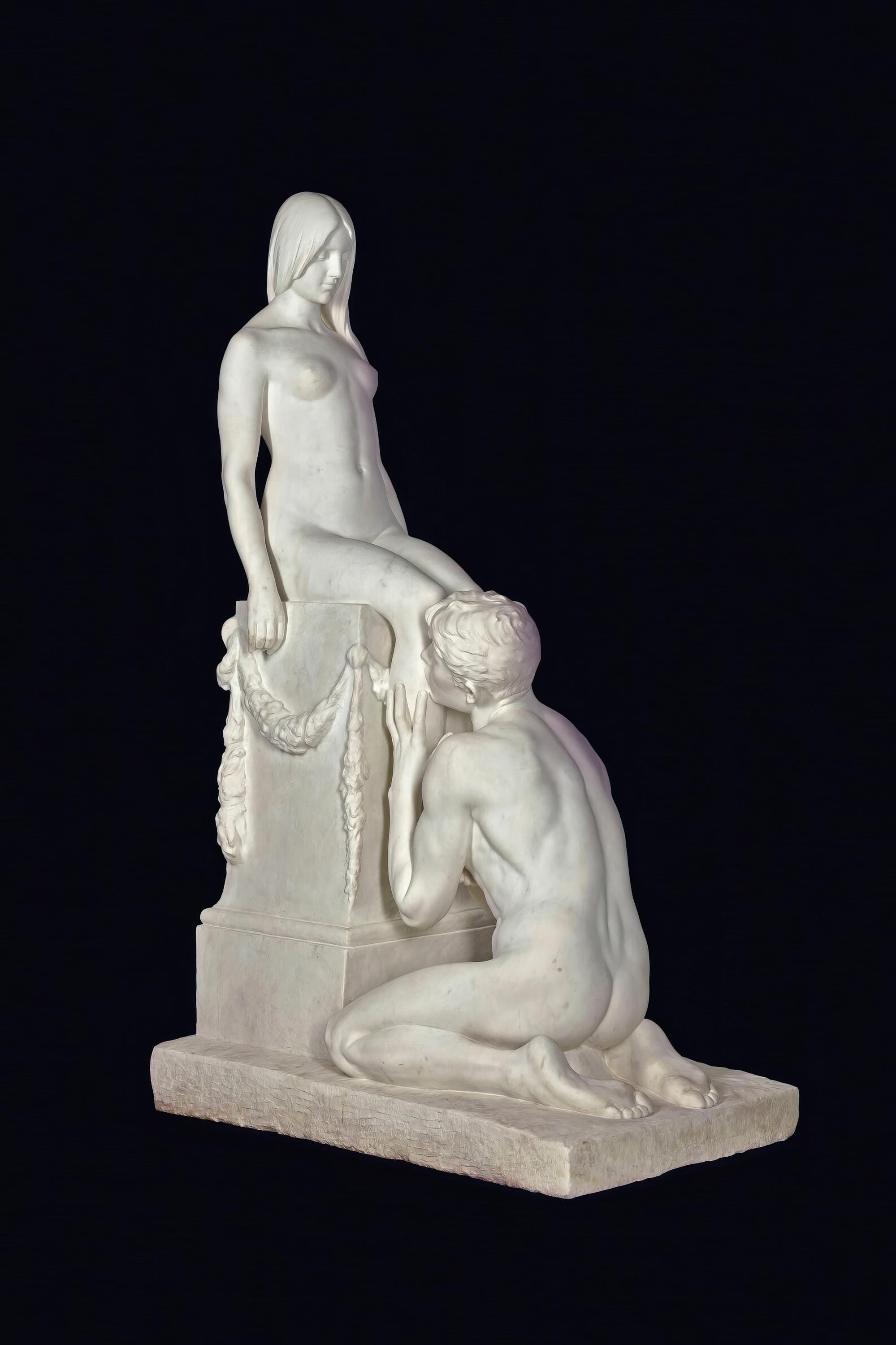Stephan Sinding Adoration Giclée Print: Museum Quality Paper or Canvas FOSHE ART