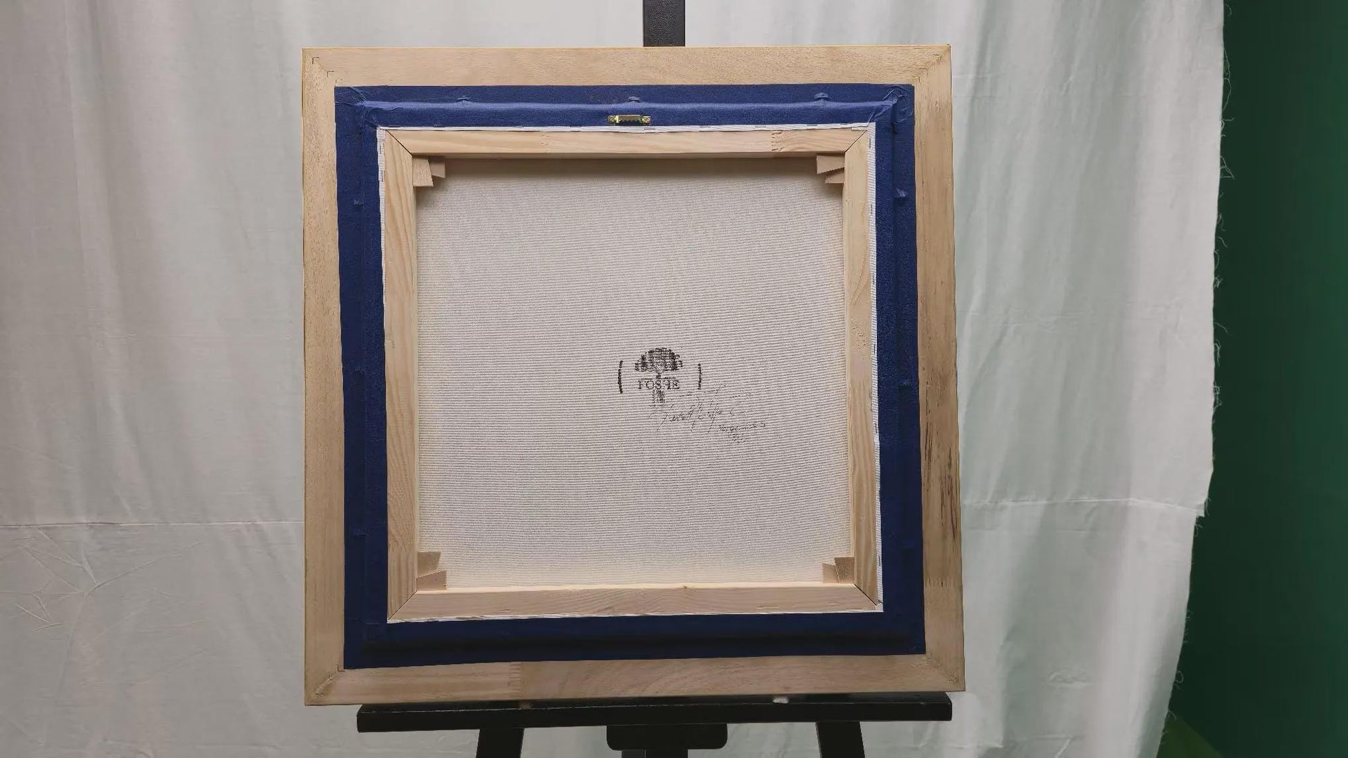 Arnolfini Portrait Canvas Print: Vintage Golden Frame, Hand-Finished Brush Strokes, looks like original painting FOSHE ART