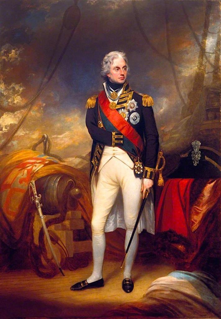 Horatio Nelson Portrait, William Beechey, Giclée Print on Art paper FOSHE ART