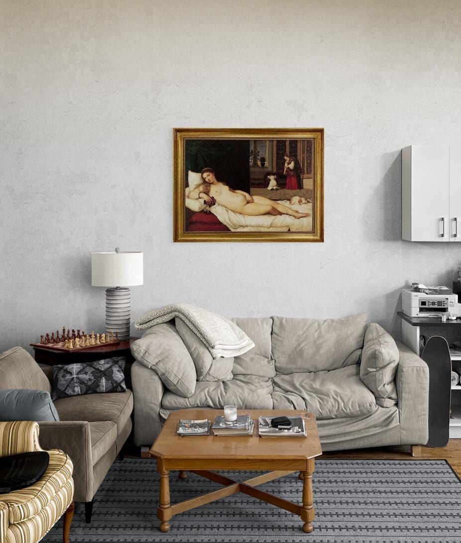 Venus of Urbino Art Print: Classic Renaissance FOSHE ART