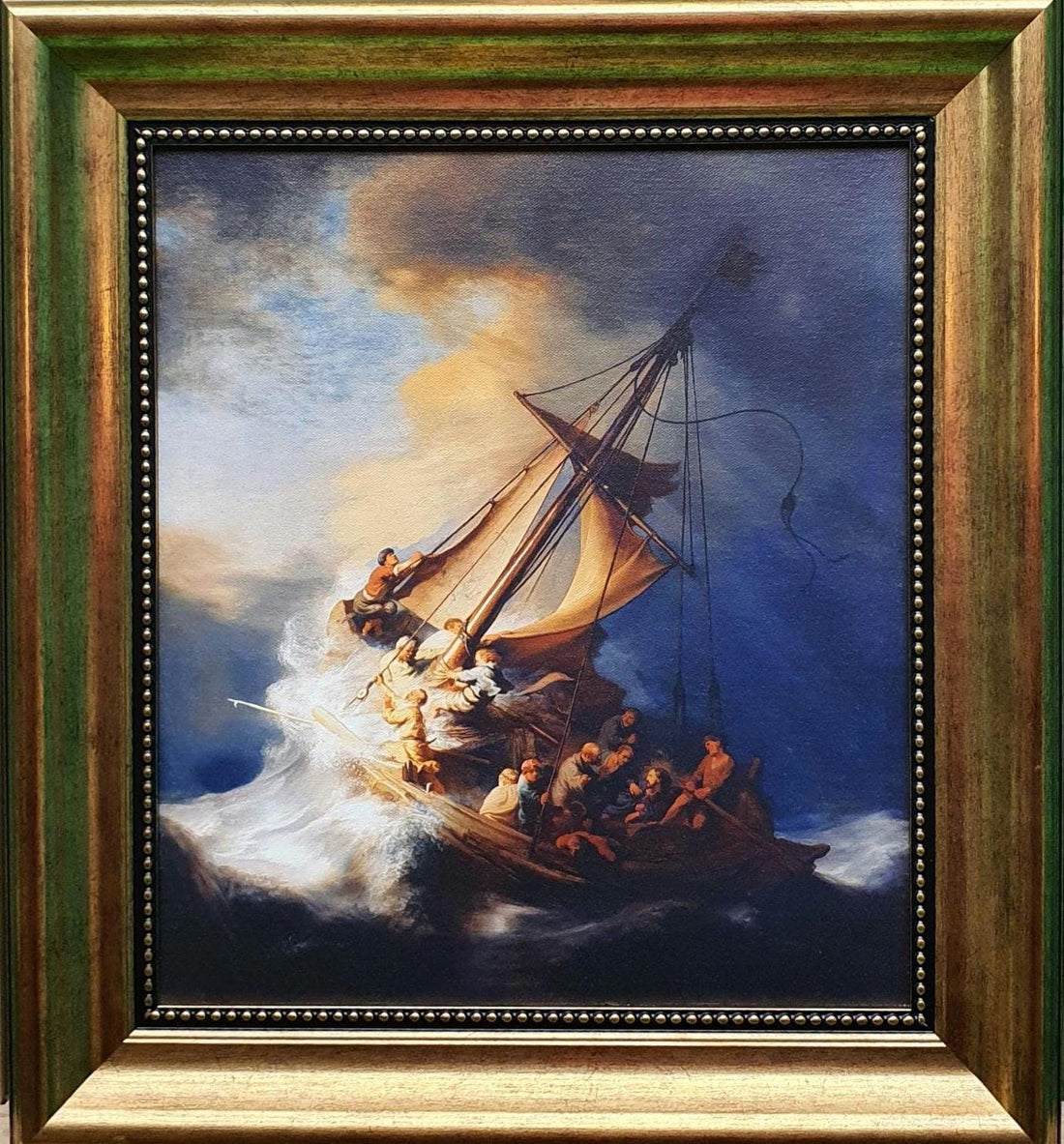 Rembrandt Art Print: Christ in the Storm - Wall Decor FOSHE ART