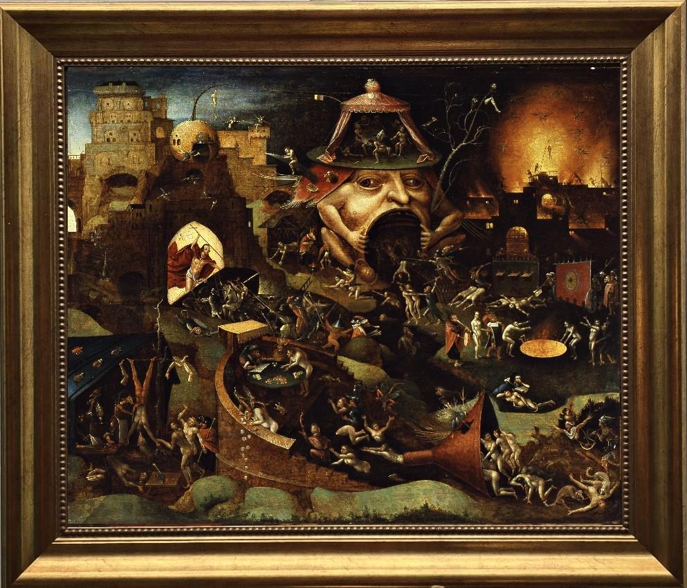 Hieronymus Bosch Christ in Limbo Giclee Print Canvas Fine Art Reproduction FOSHE ART