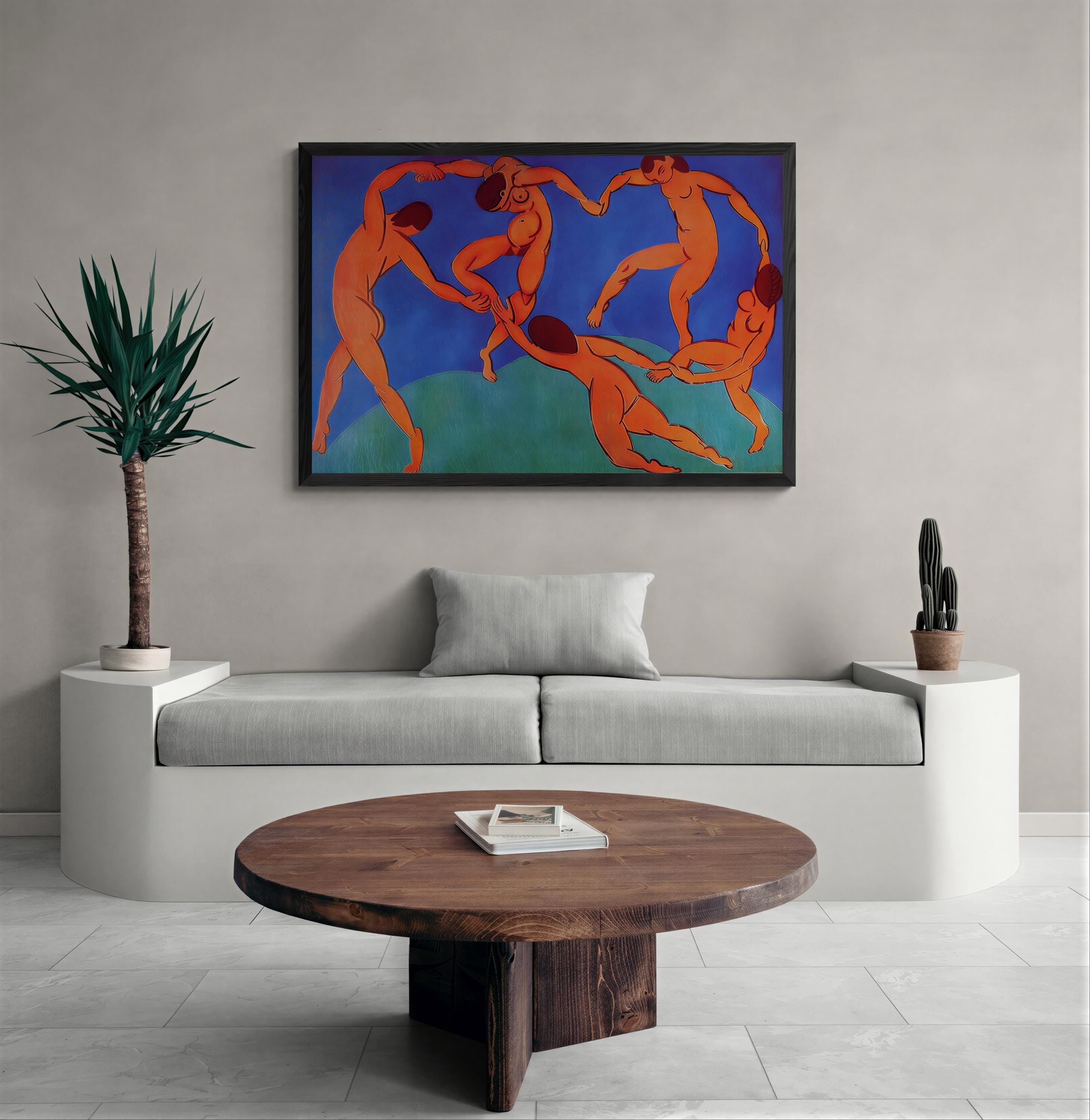 Henri Matisse Dance II Canvas Print | Hand-Textured Wall Art FOSHE ART