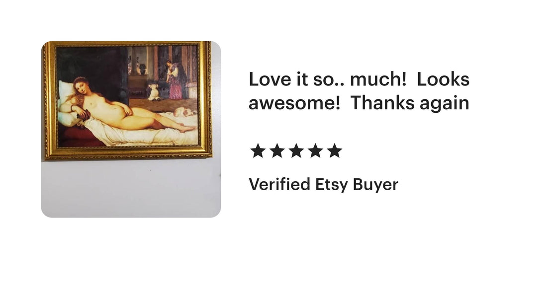 Venus of Urbino Art Print: Classic Renaissance FOSHE ART