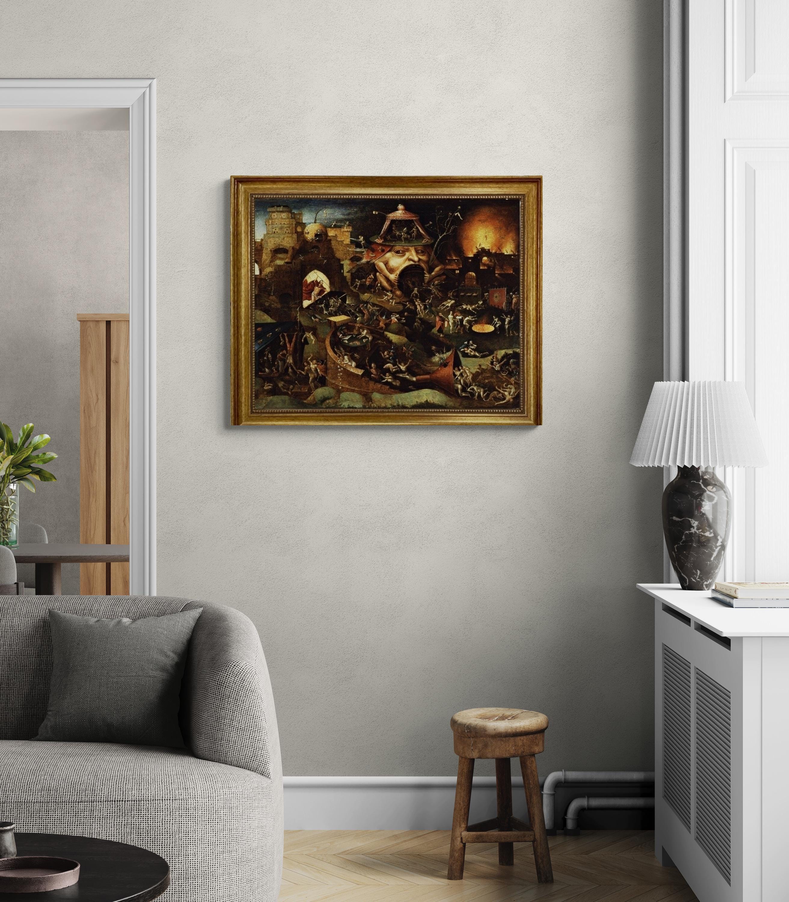 Hieronymus Bosch Christ in Limbo Giclee Print Canvas Fine Art Reproduction FOSHE ART