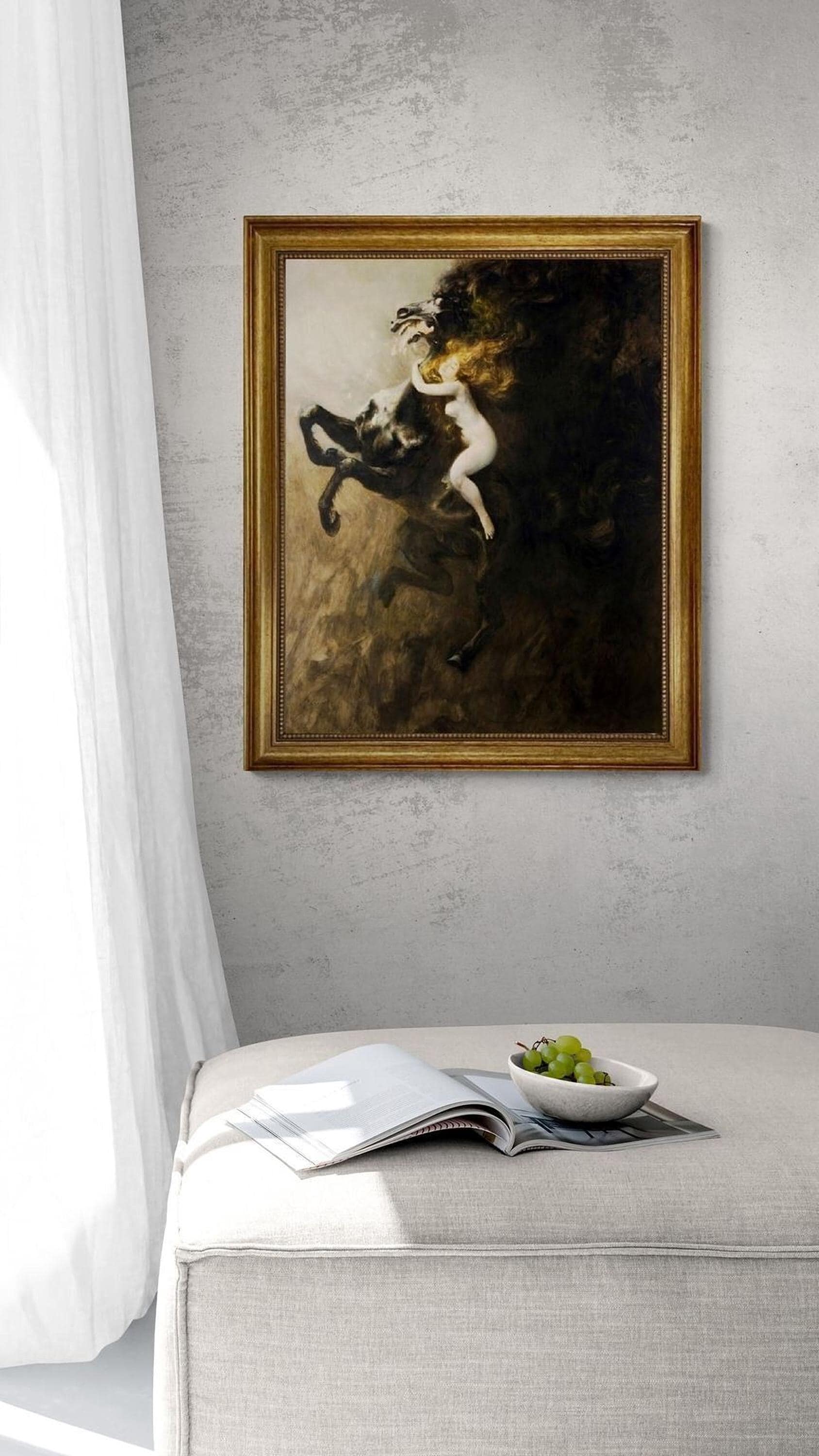 Władysław Podkowiński "Frenzy of Exultations" Giclée Canvas Print FOSHE ART