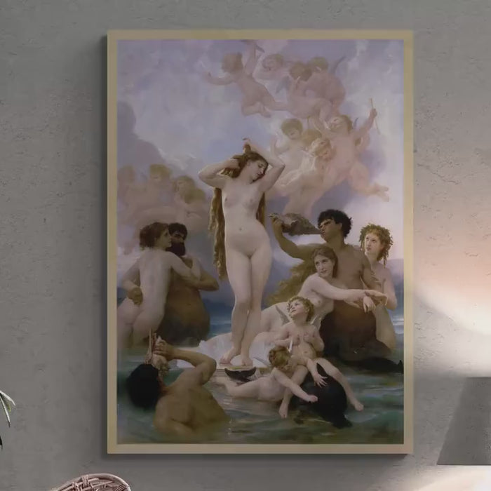 Bouguereau Masterpiece "Birth of Venus " Giclée Print on art paper